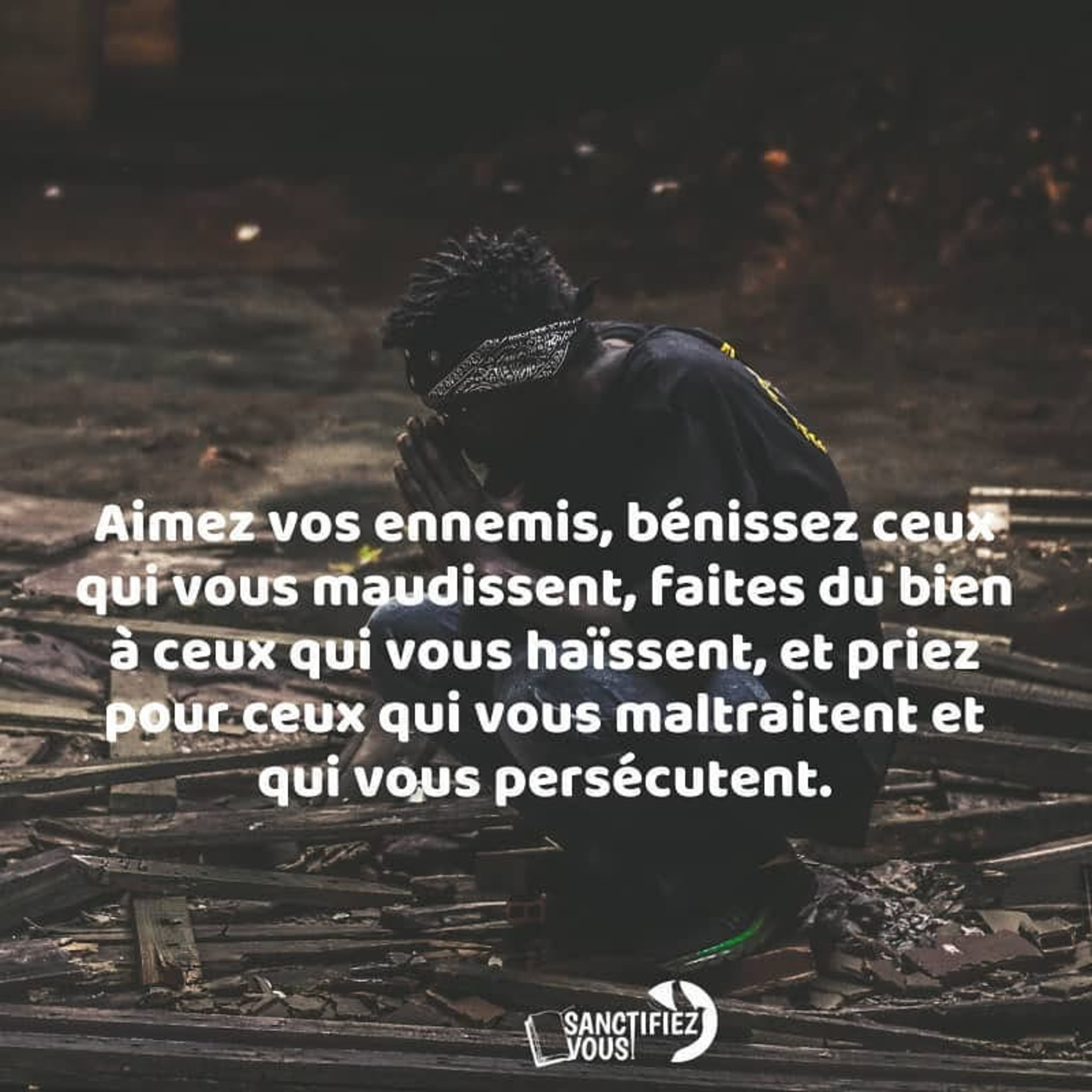 Première parole de Jésus-Christ à la croix : « Père, pardonne-leur, car ils ne savent ce qu'ils font episode artwork