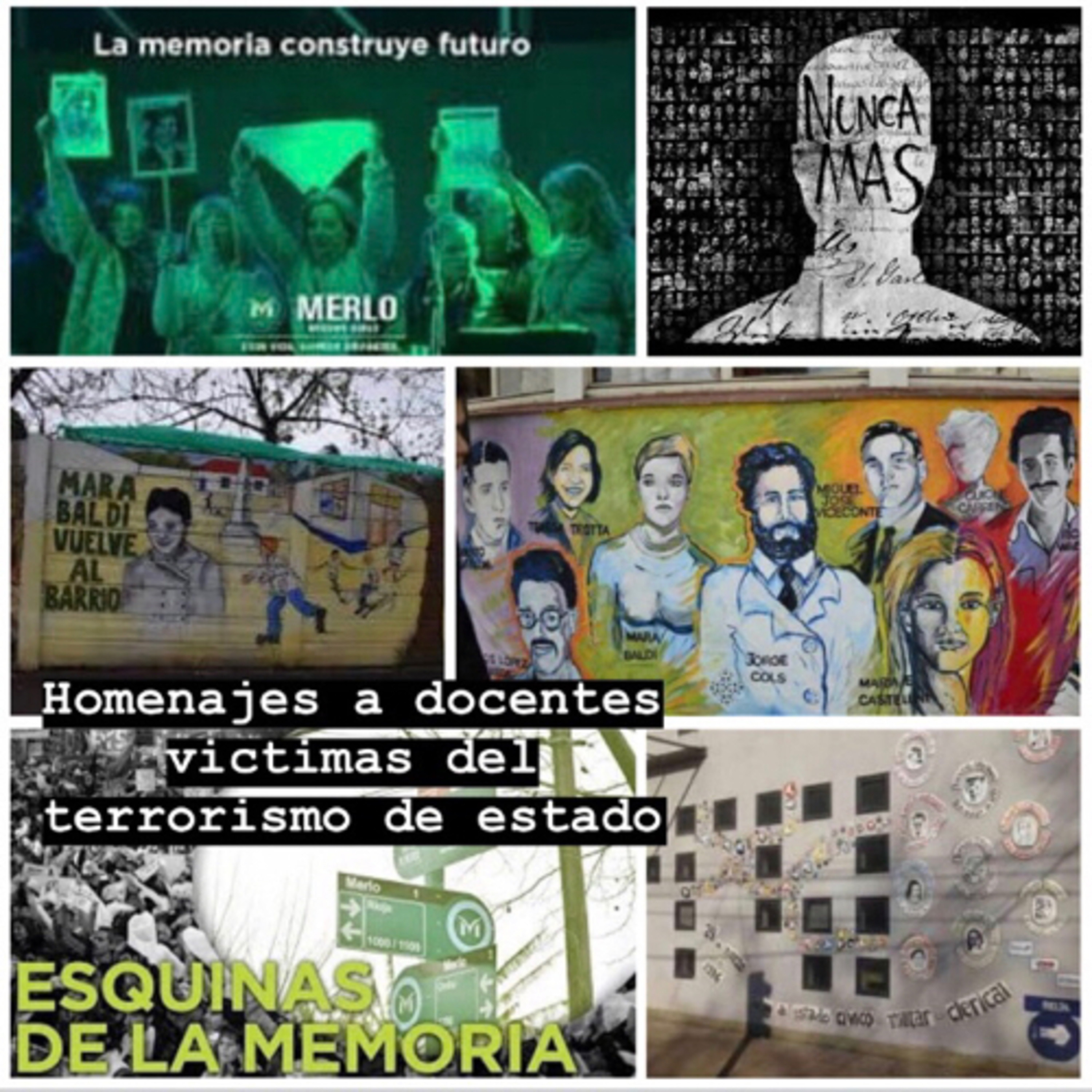 Pedagogía de la memoria: Docentes merlenses desaparecidas-asesinadas durante la última dictadura.