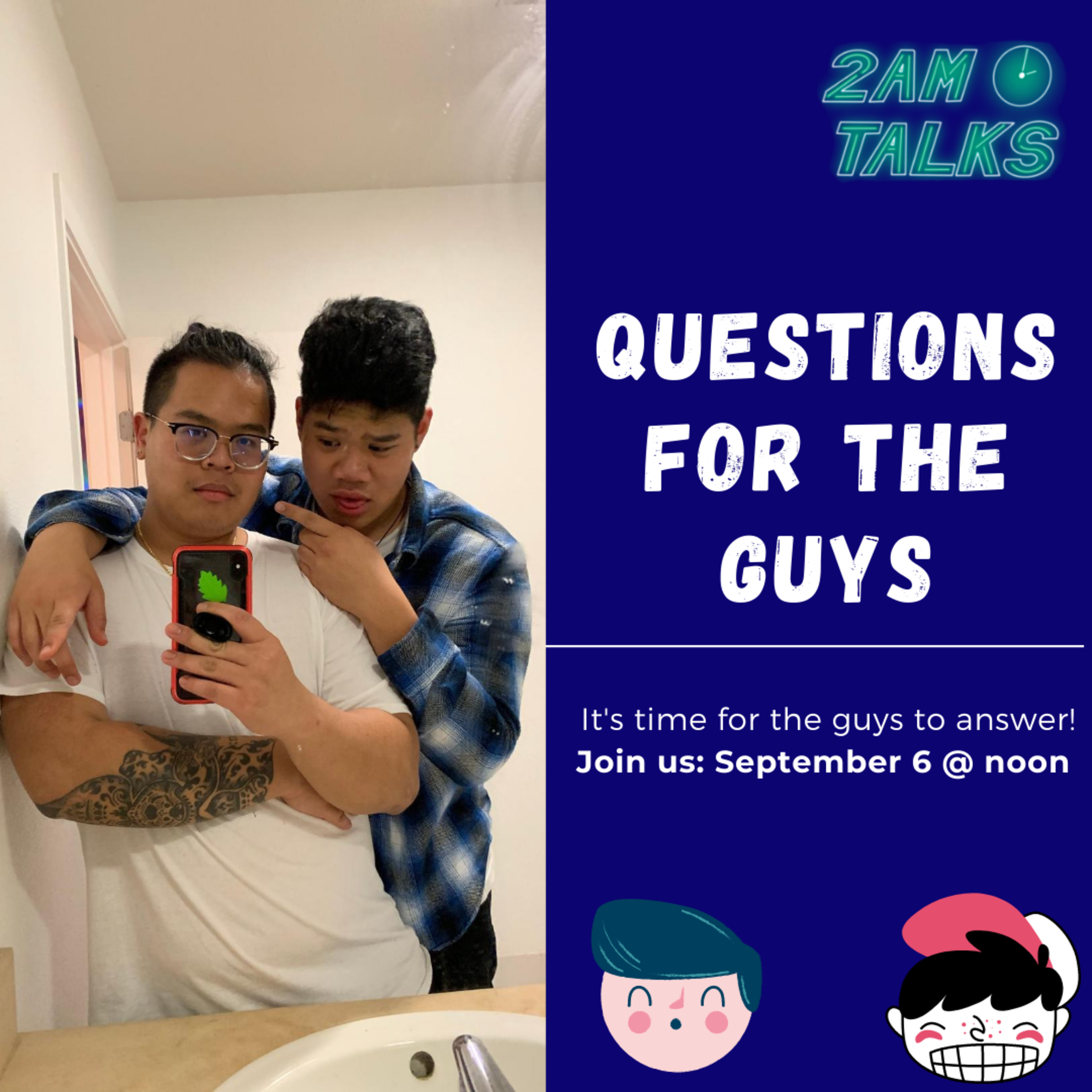 Season 1 Episode 4: Questions You're Too Scared to Ask Guys