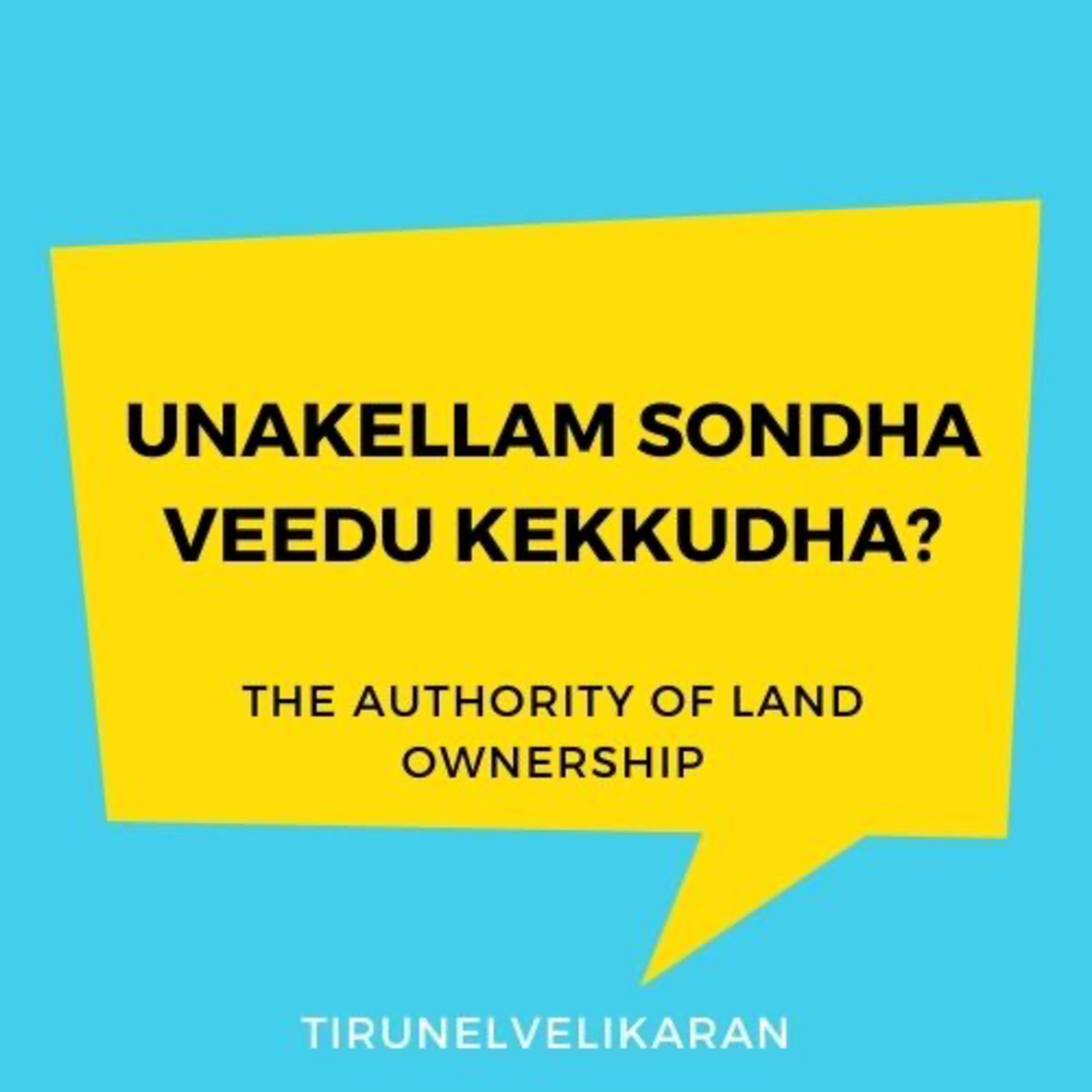 Unakellam Sondha Veedu kekkudha? episode artwork