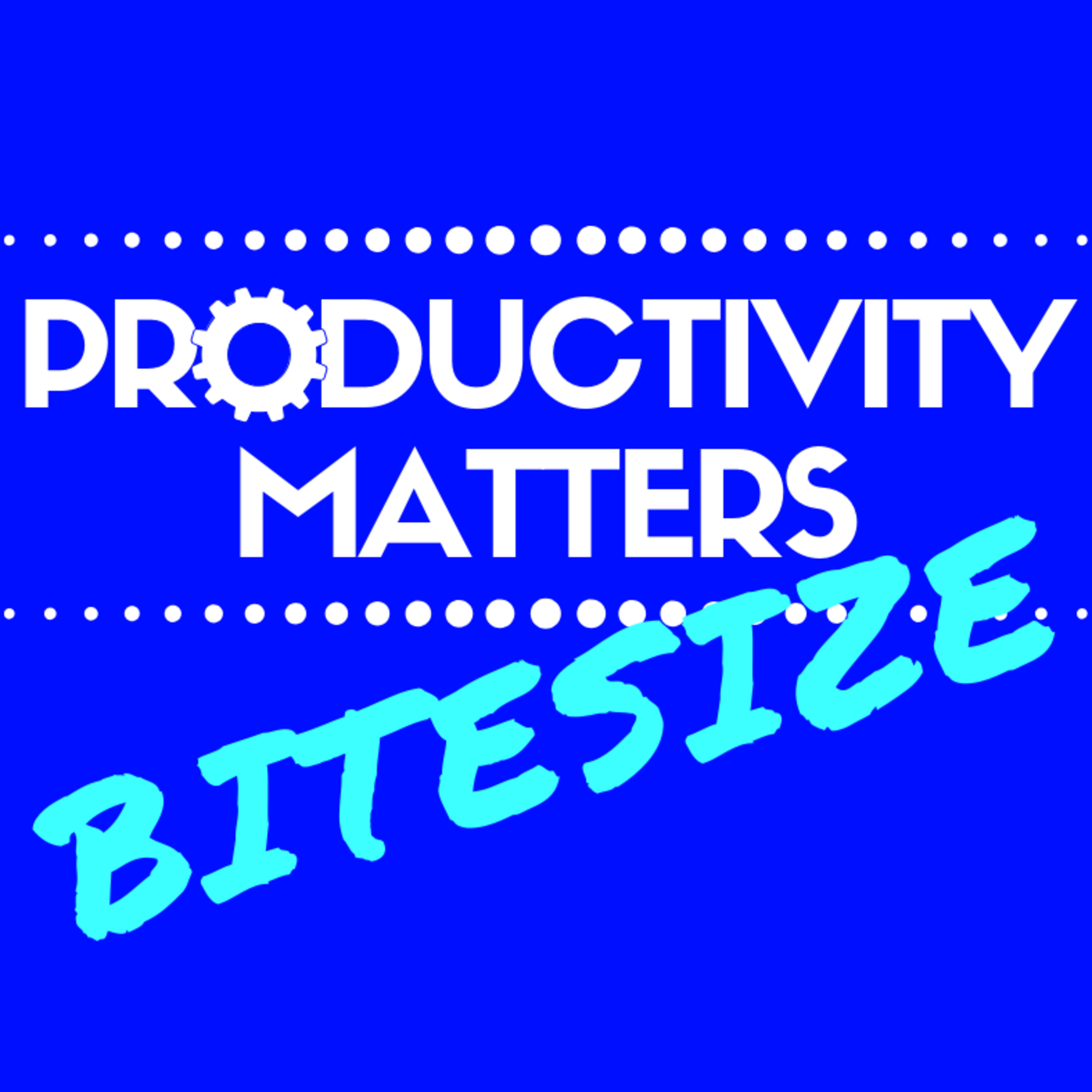 Productivity Matters
