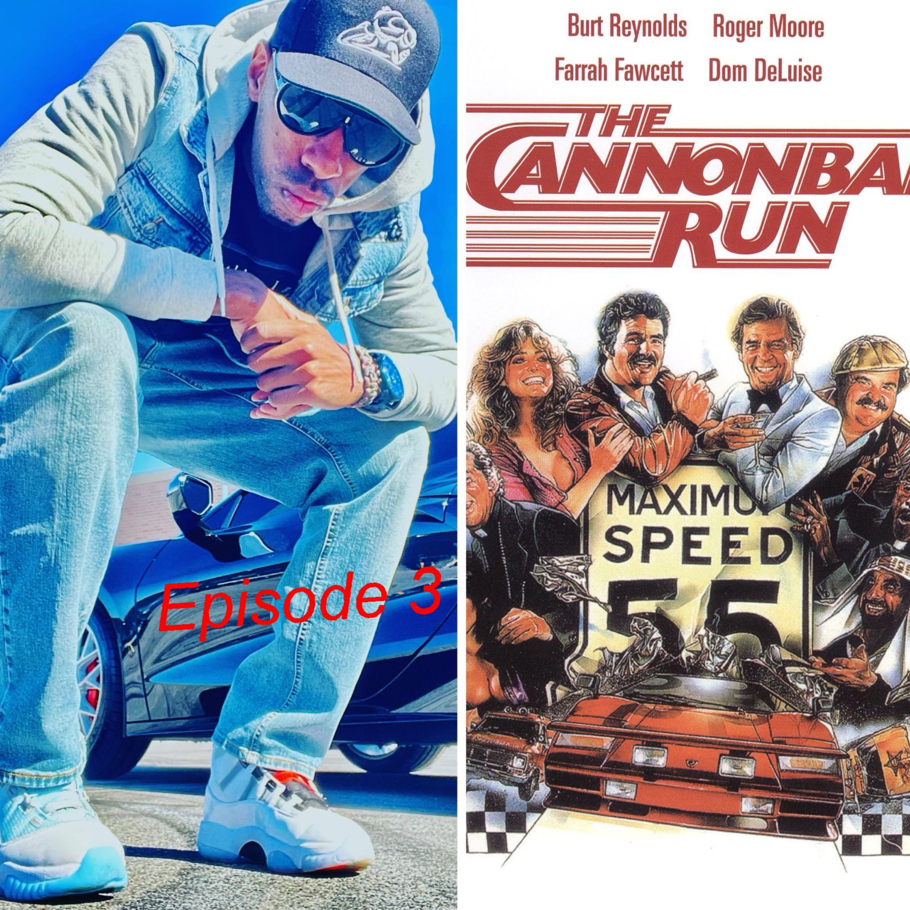 Cannon Ball run episode artwork
