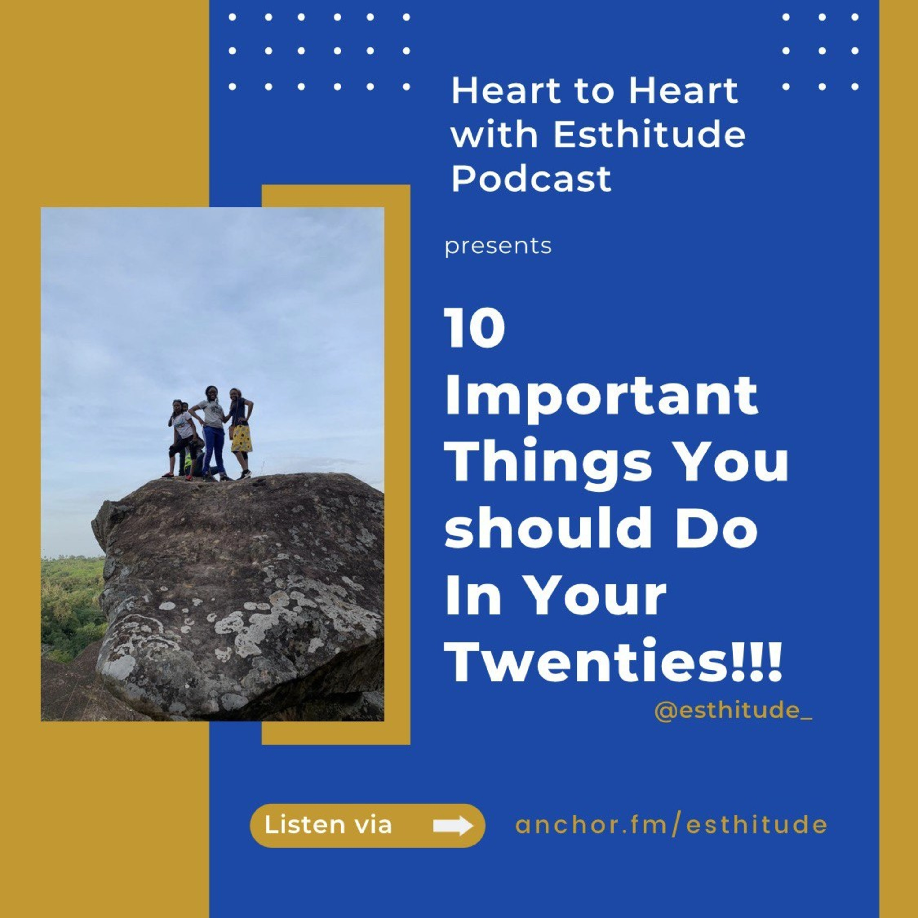Heart to Heart with Esthitude