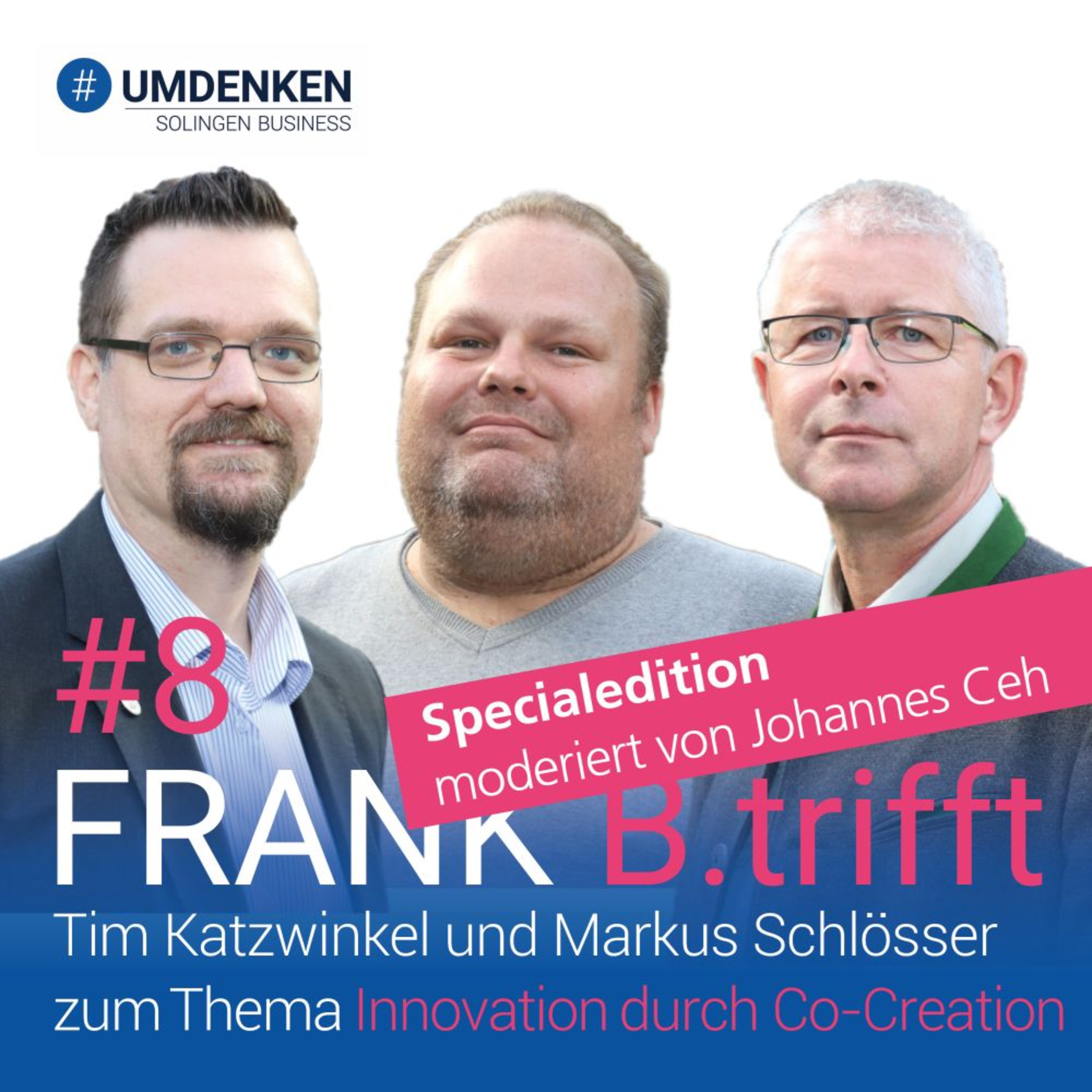 Folge 8: Dr.-Ing. Tim Katzwinkel und Markus Schlösser zum Thema „Innovation durch Co-Creation“ // Specialedition moderiert von Johannes Ceh