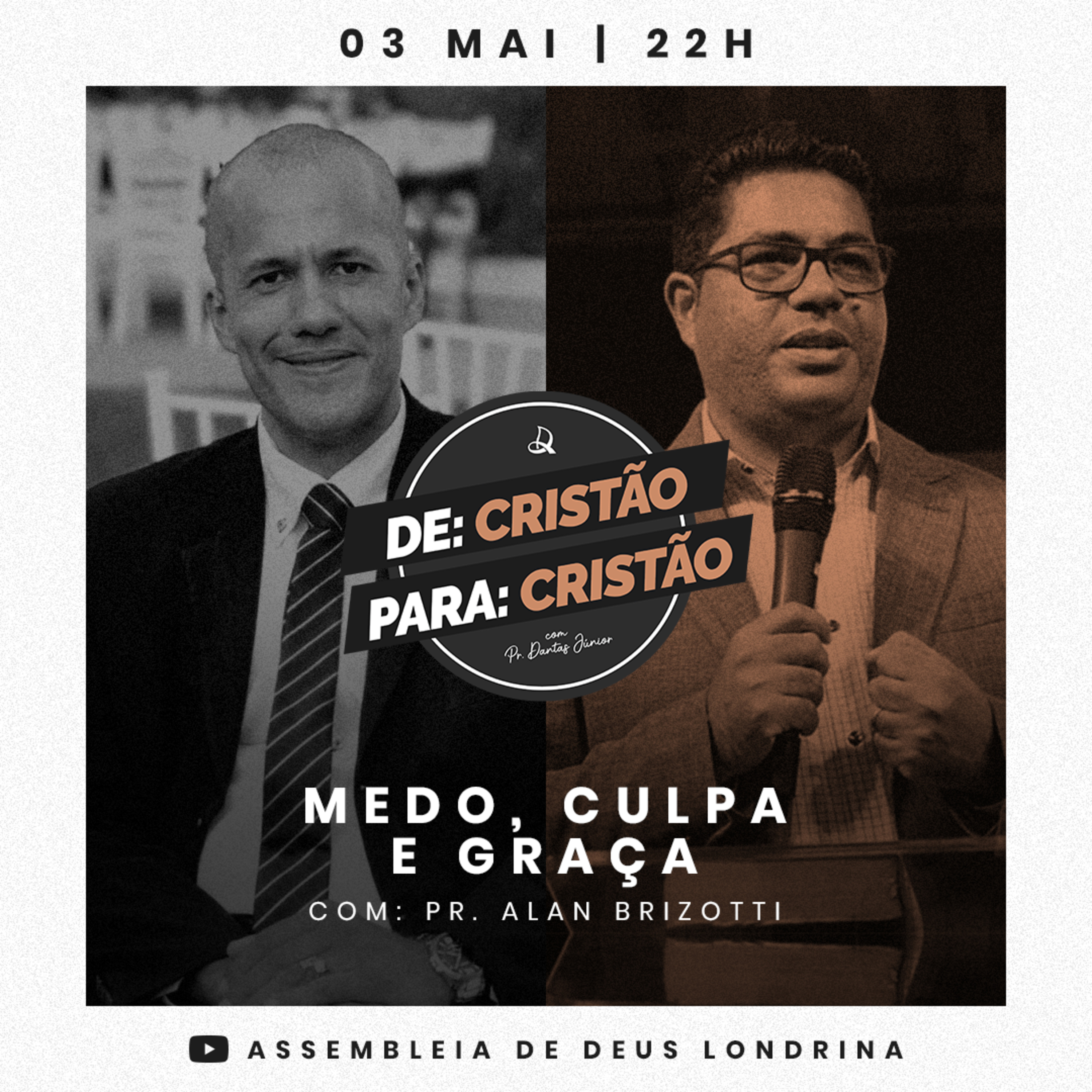 De Cristão Para Cristão - Medo, Culpa e Graça com o Pr. Alan Brizotti episode artwork