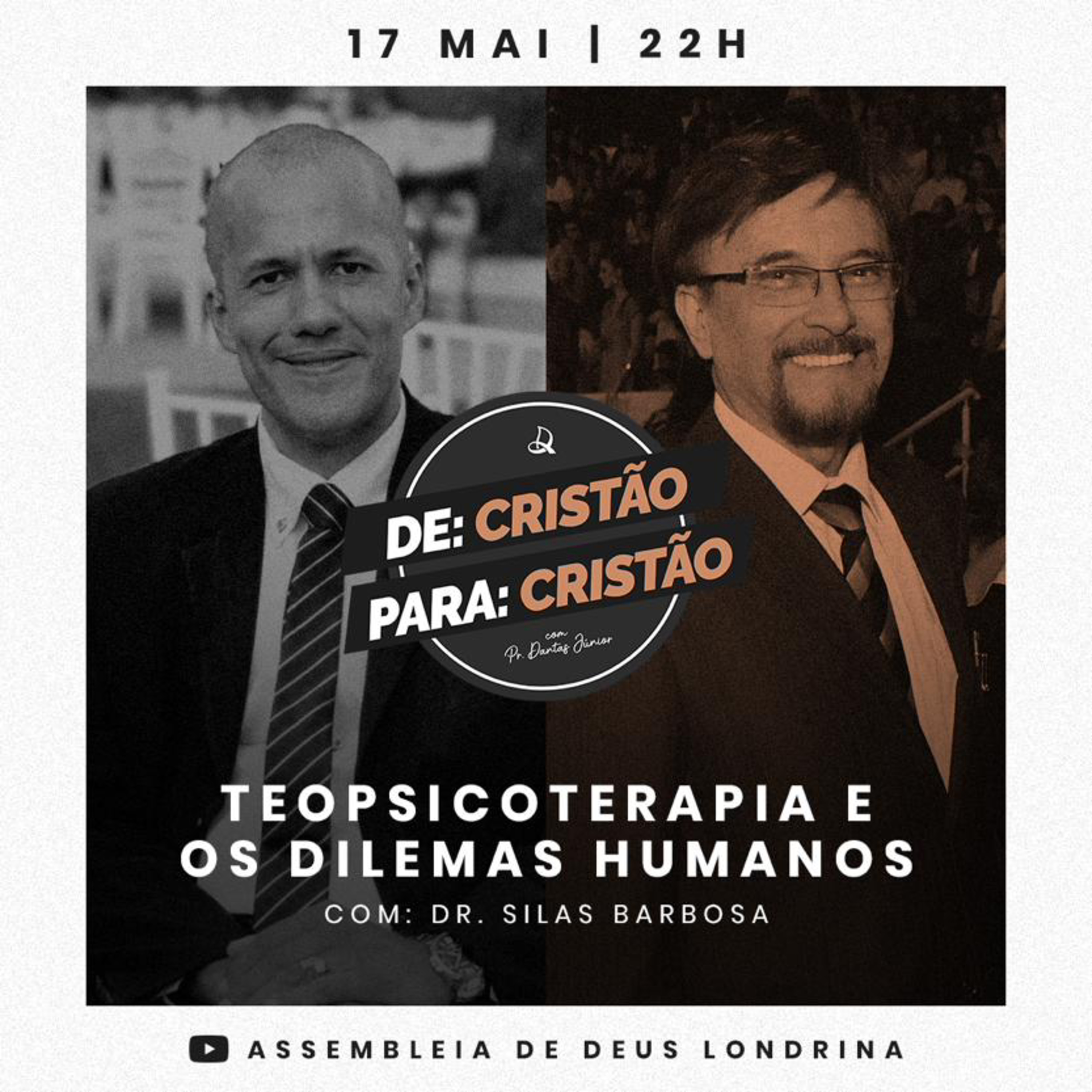 De Cristão Para Cristão - Teopsicoterapia e os Dilemas Humanos com o Dr. Silas Barbosa episode artwork