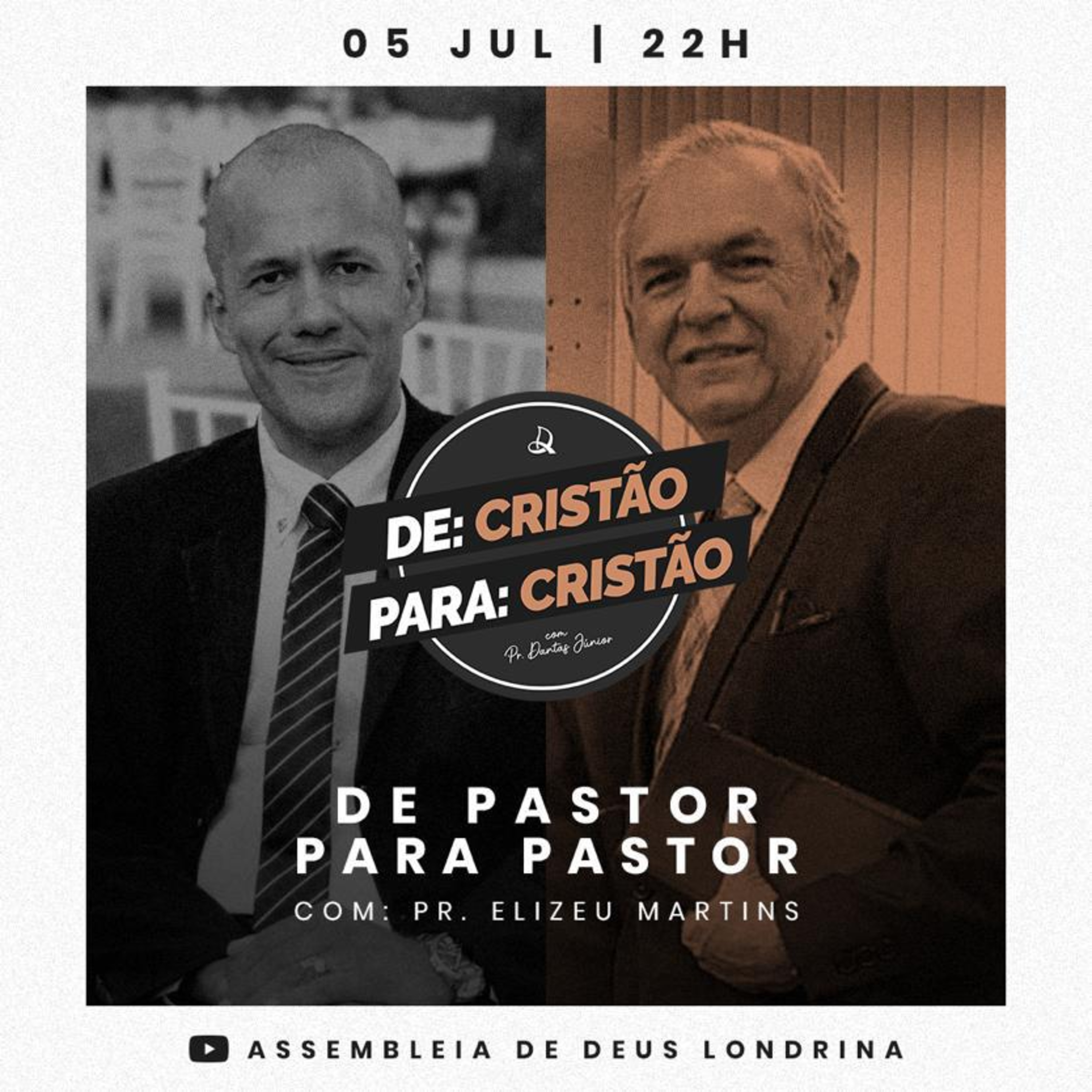 De Cristão Para Cristão - De Pastor Para Pastor com o Pr. Elizeu Martins episode artwork