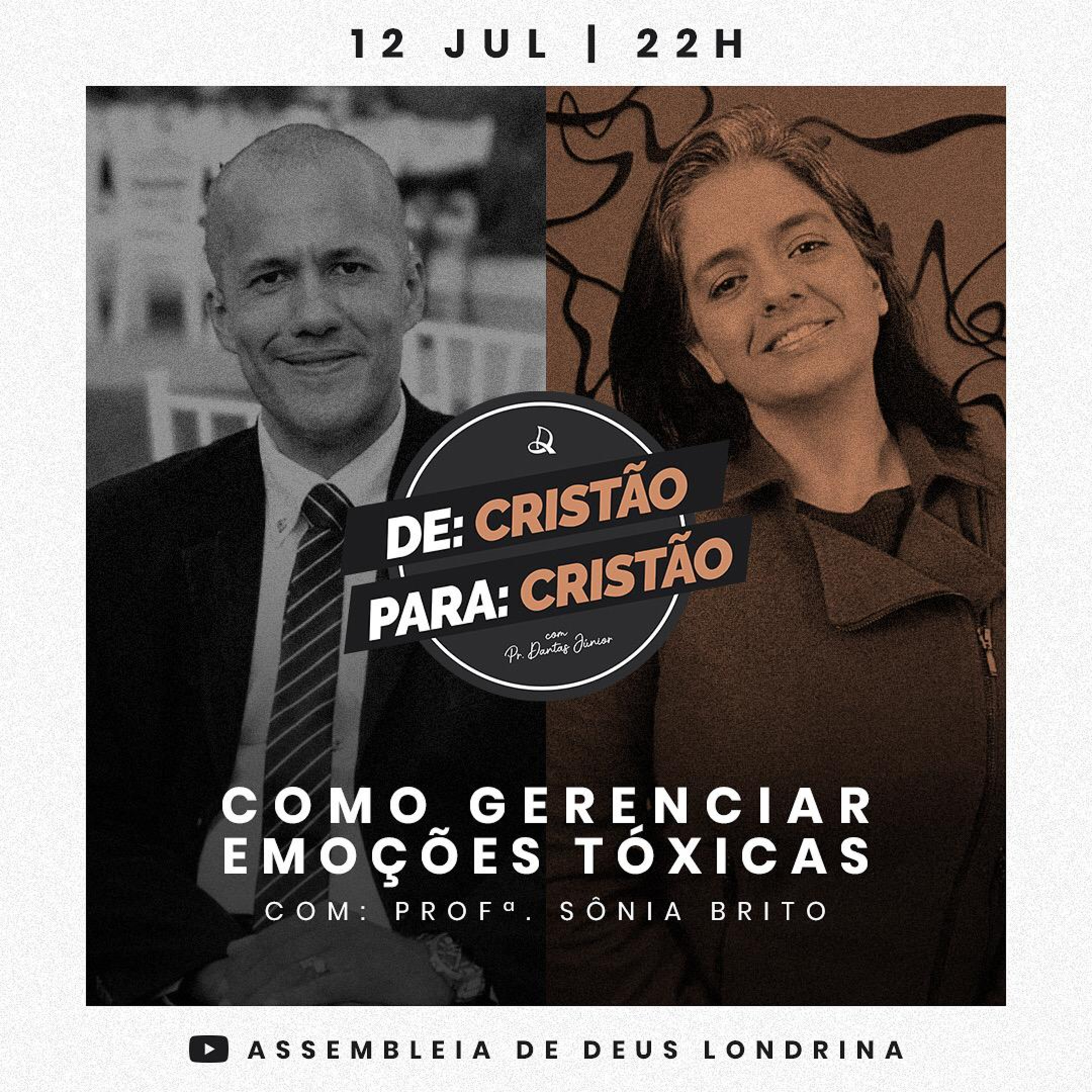 De Cristão Para Cristão - Gerenciando Emoções com a Prof. Sônia Brito episode artwork
