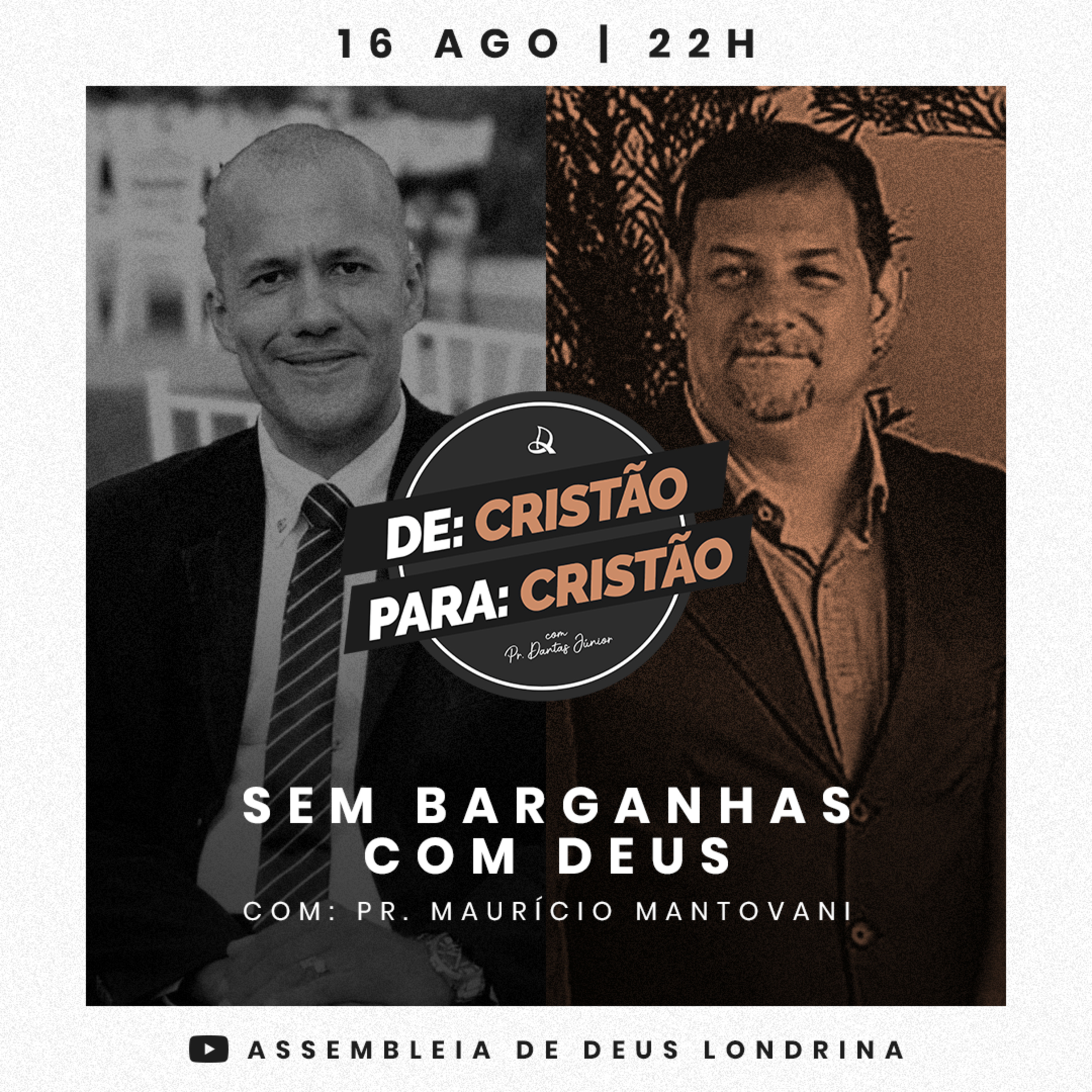 De Cristão Para Cristão - Sem barganhas com Deus com o Pr. Maurício Mantovani episode artwork