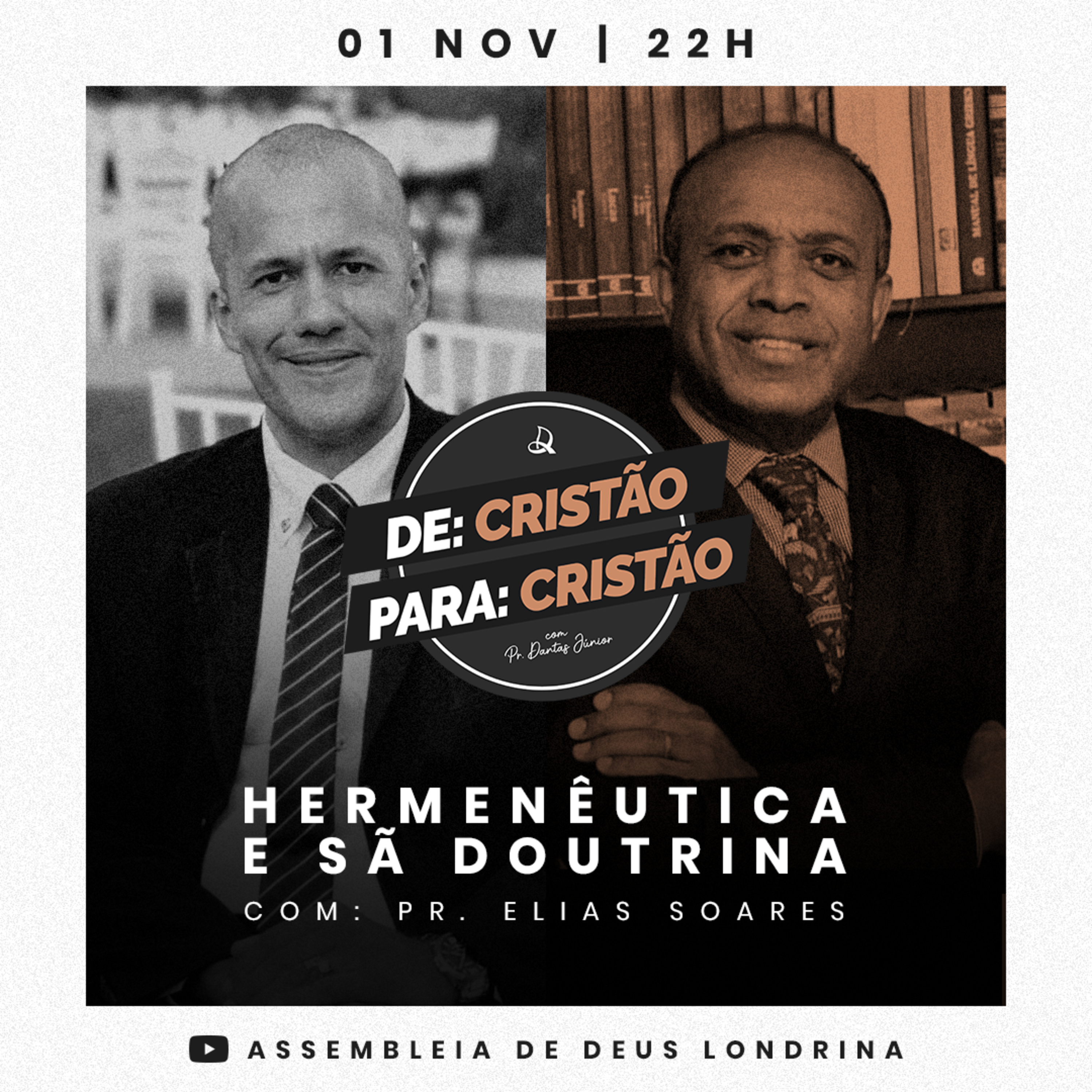 De Cristão Para Cristão - Hermenêutica e Sã Doutrina com o Pr. Elias Soares episode artwork