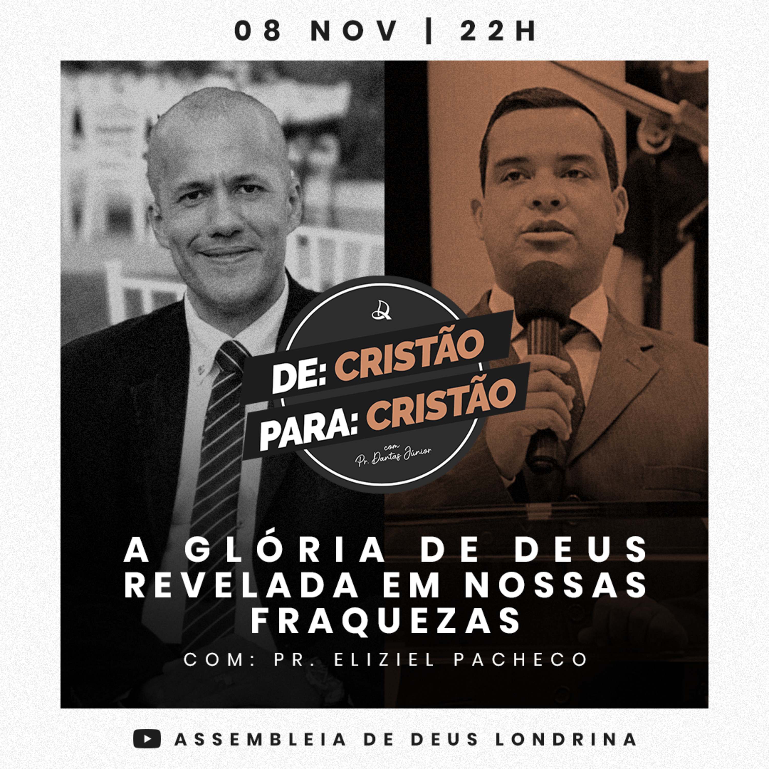 De Cristão Para Cristão - A glória de Deus revelada em nossas fraquezas com o Pr. Eliziel Pacheco episode artwork