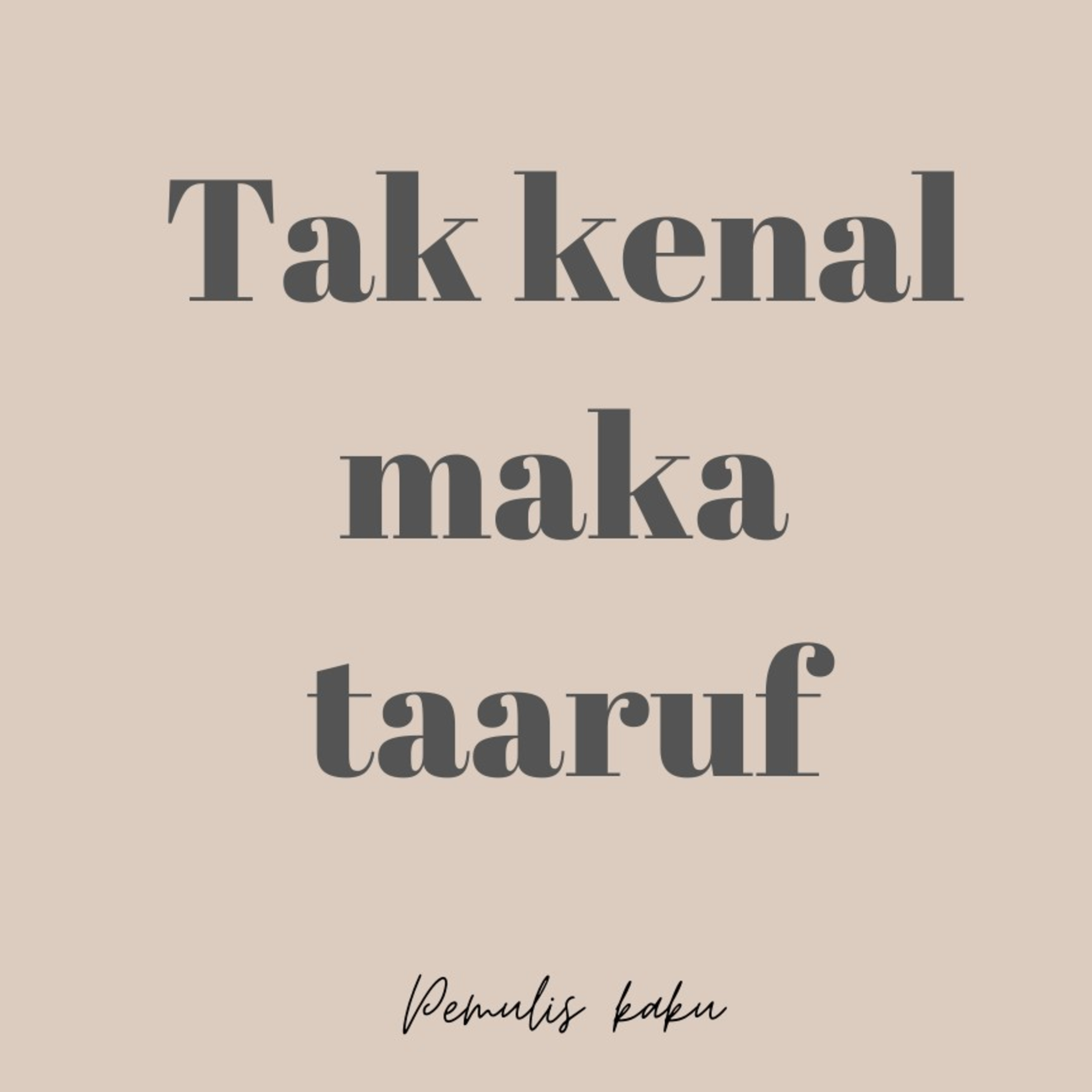 Taaruf yukk!  episode artwork