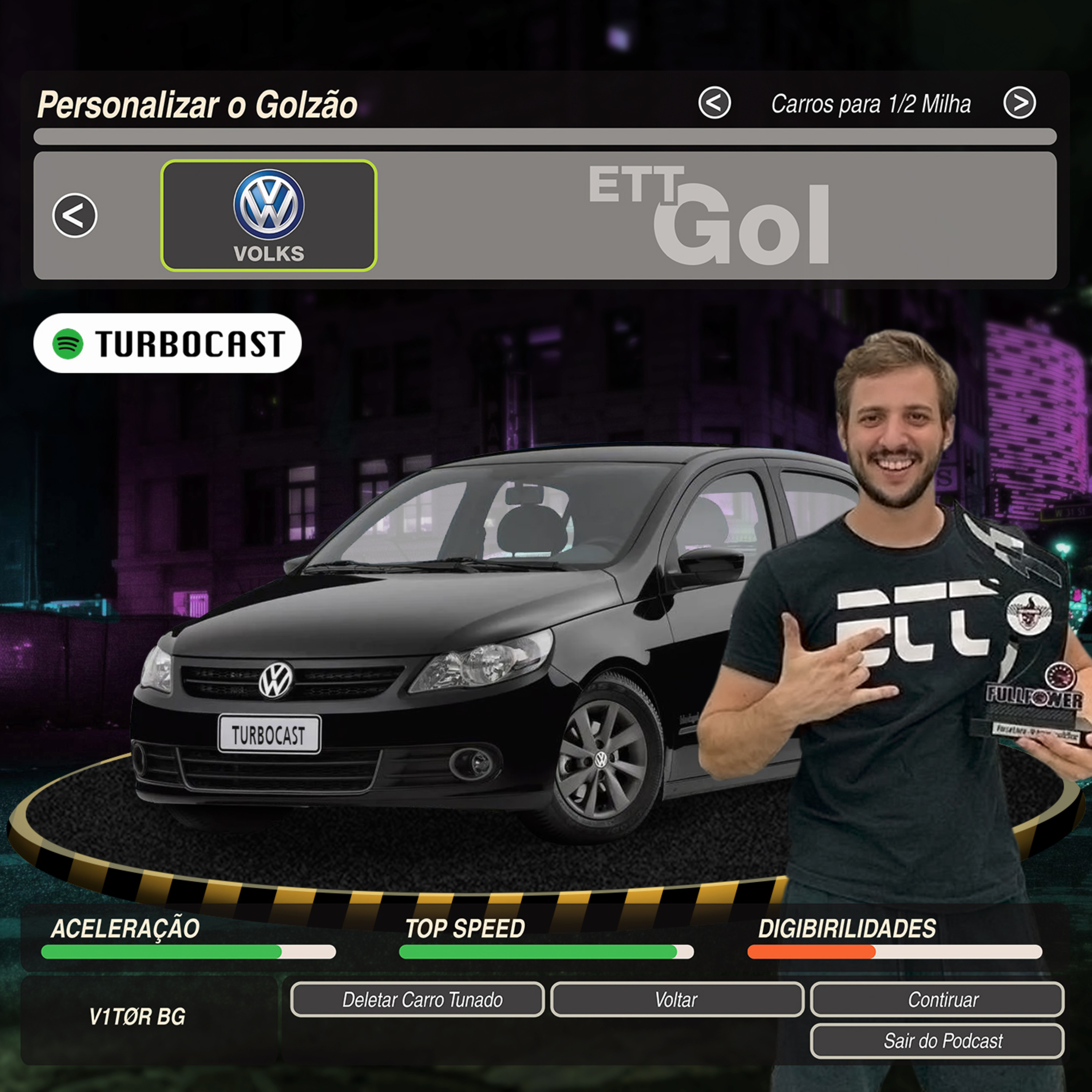  TurboCast #032 | 1/2 Gol, 1/2 Audi, 1/2 Milha... ft. Vitinho ETT
