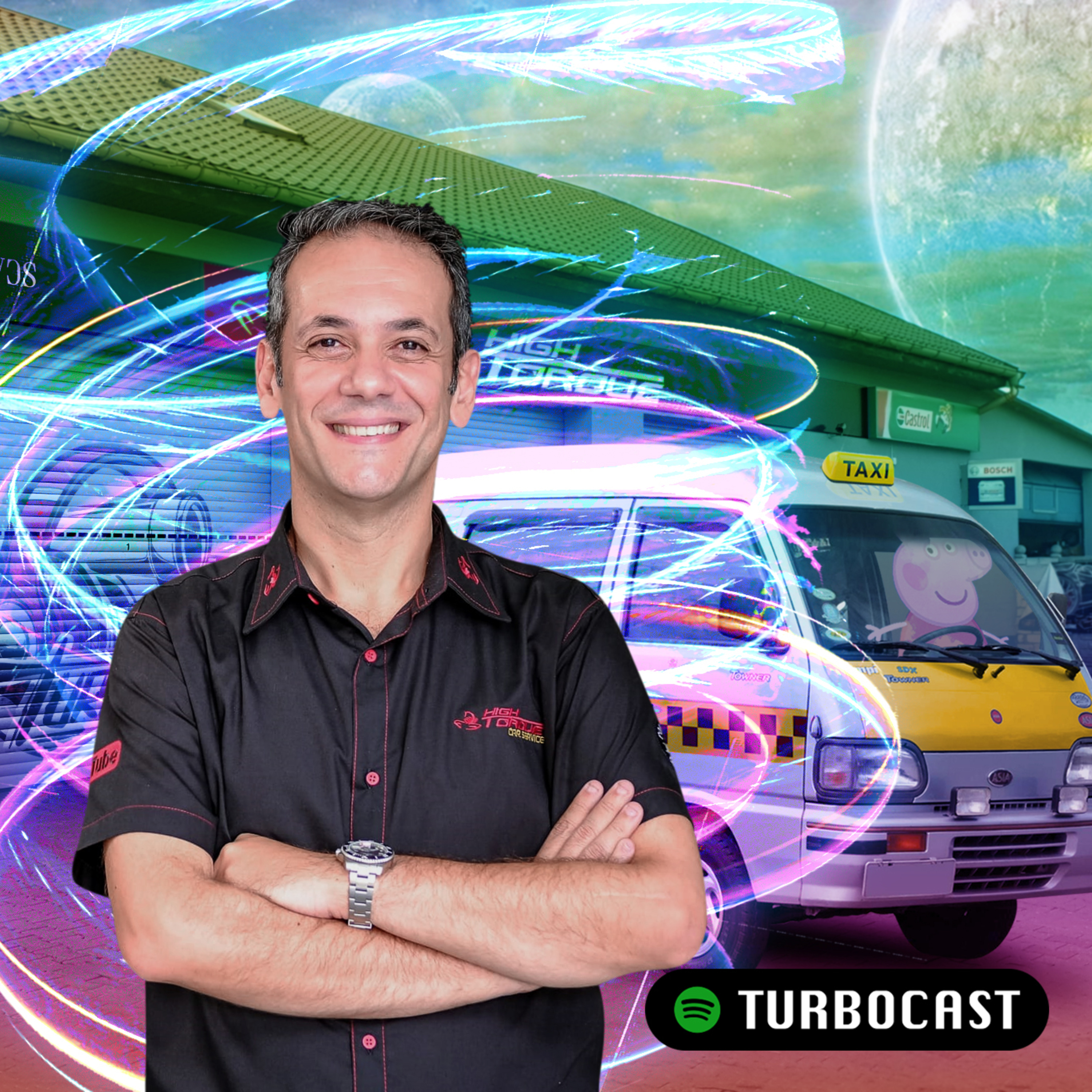 TurboCast #045 | Teslas, Taxis, Towner e 1kg de Wagyu ft. ADG episode artwork