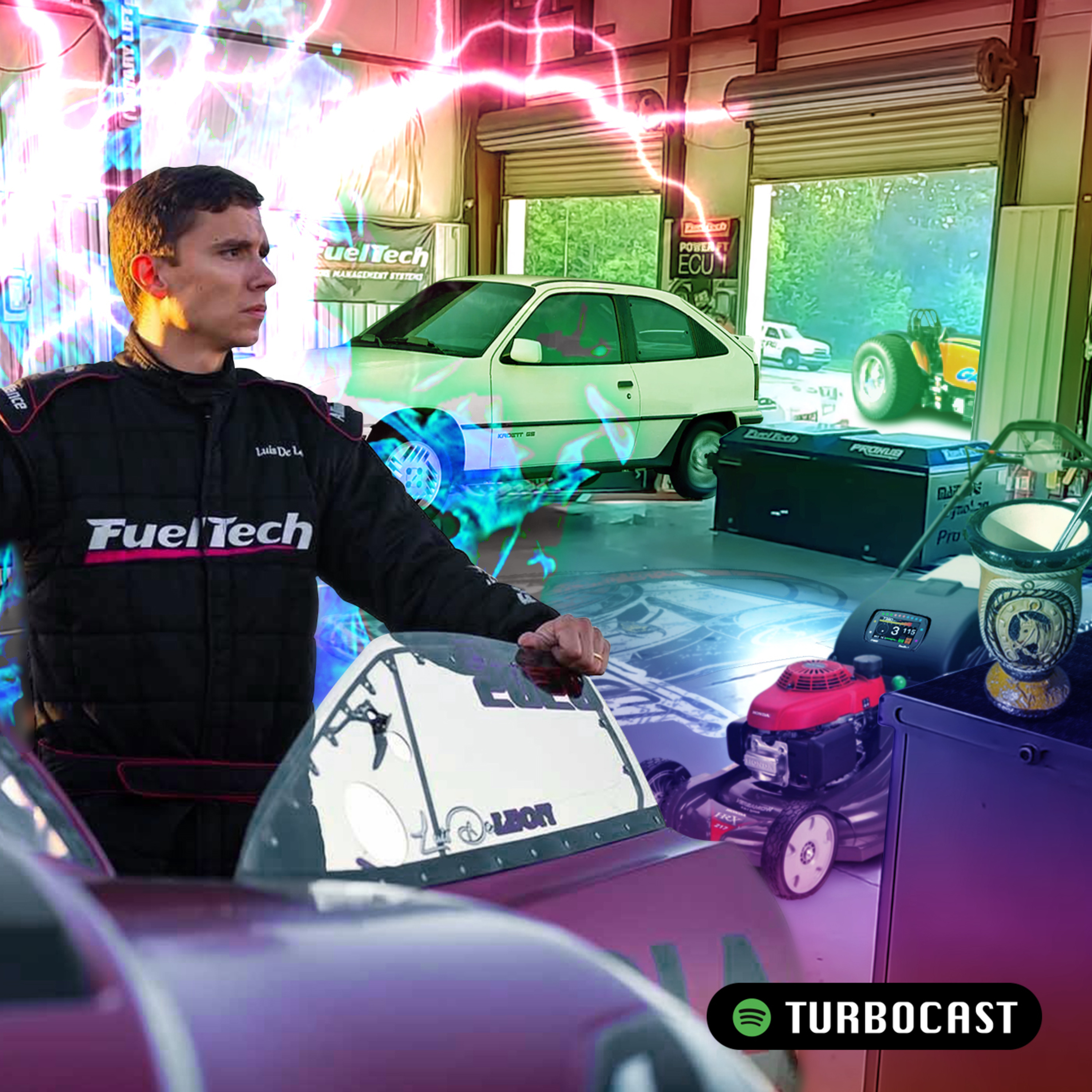 TurboCast #050 | Tratores, arrancadas, FuelTech e cachorro quente a 400km/h ft. Luis de Leon episode artwork