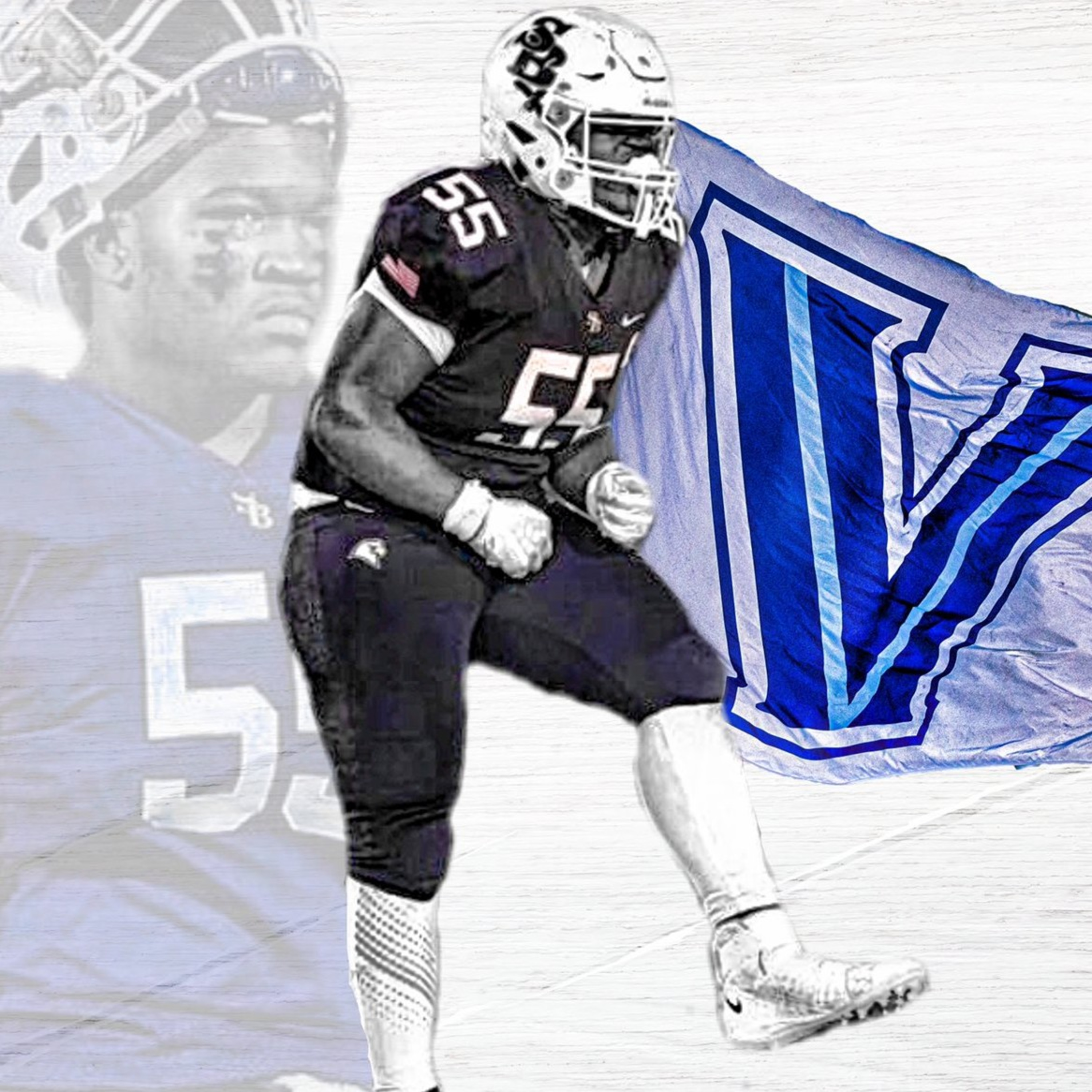 #FollowTheLeader Bryce Ganious commitment, D-Line depth. Villanova basketball scary front court. episode artwork