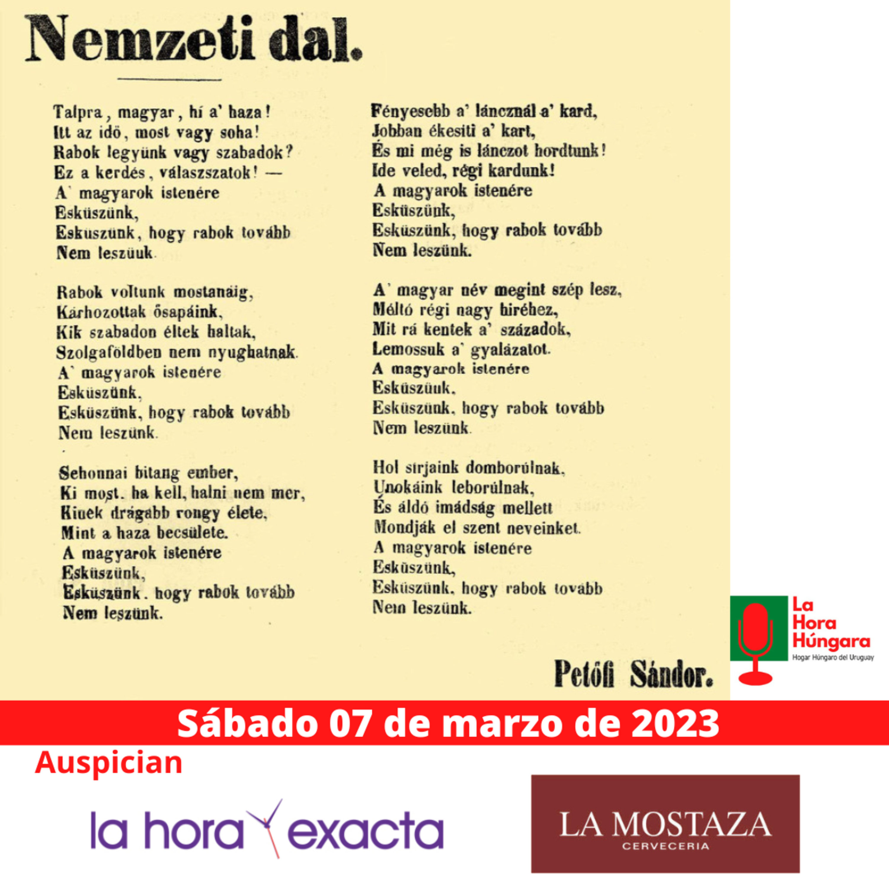 La Hora Húngara - 11 de marzo de 2023 episode artwork