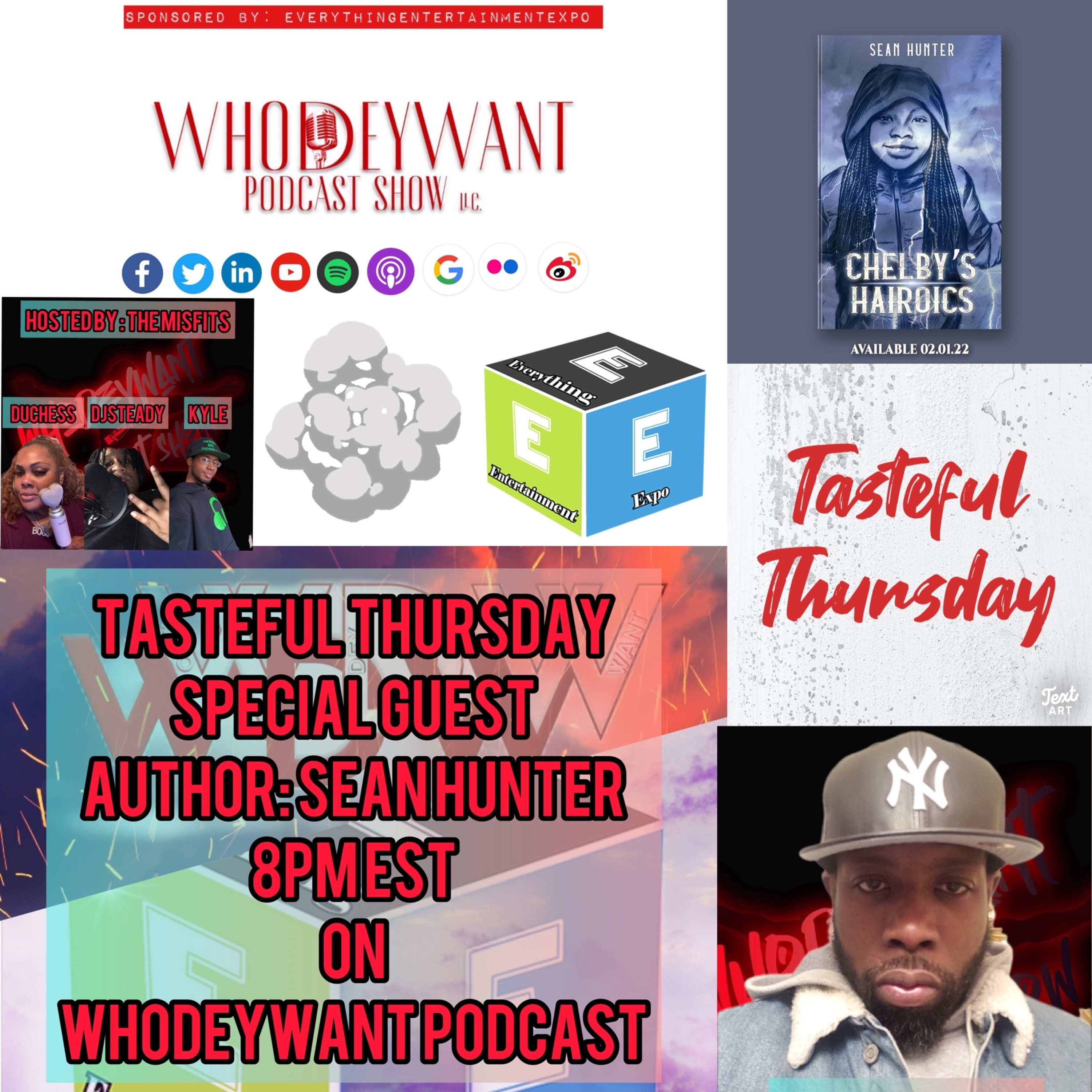WhoDeyWant Entertainment LLC & EverythingEntertainmentExpo Presents: WhoDeyWant Podcast Show
