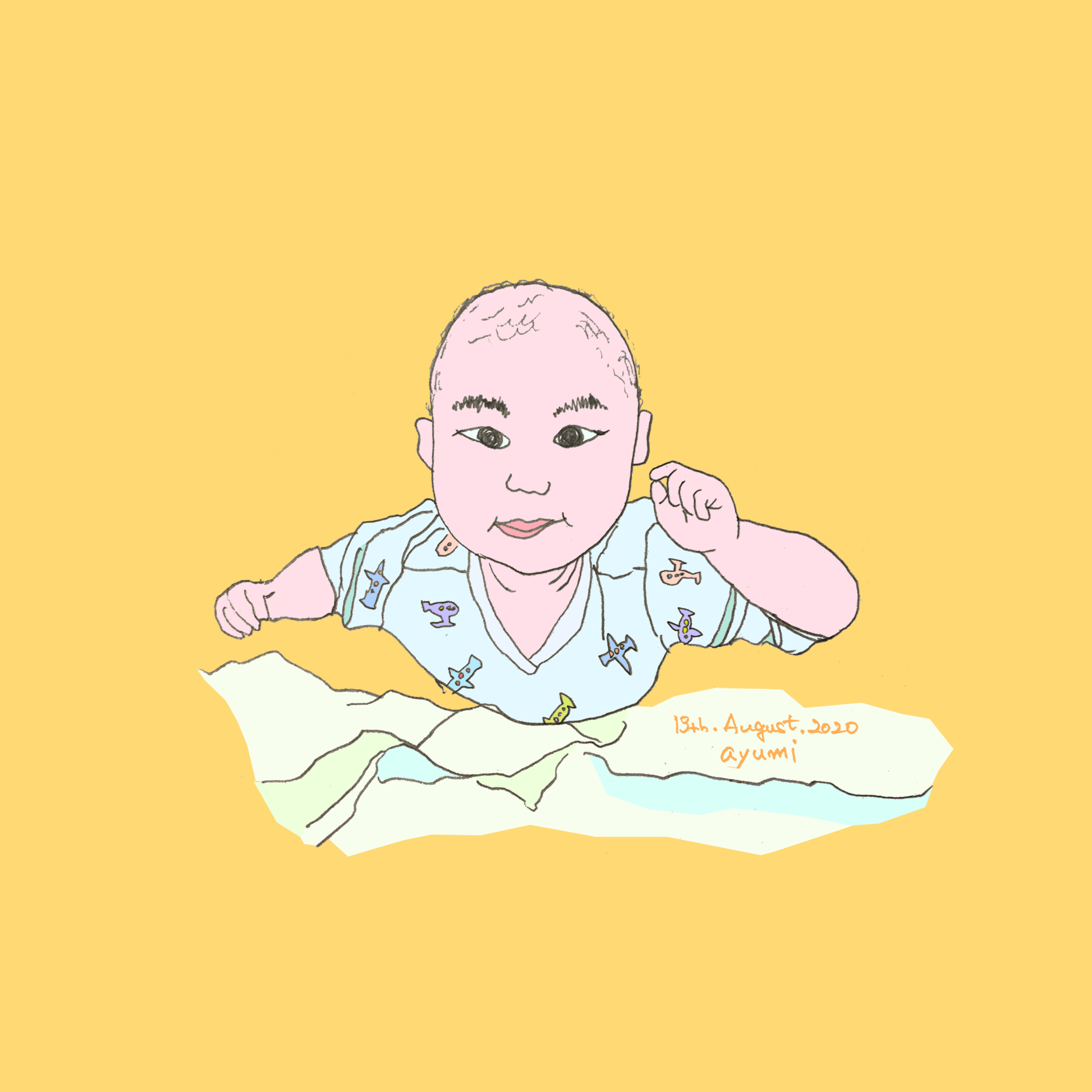 20. Airplane pose.  episode artwork