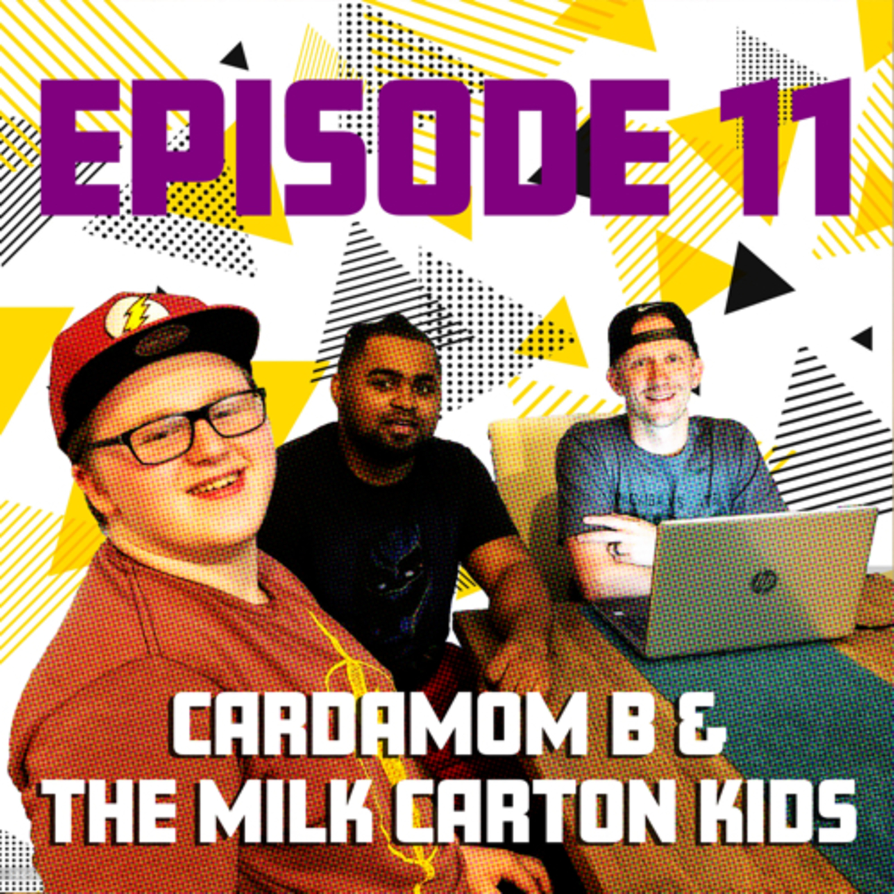 Cardamom B & the Milk Carton Kids episode artwork
