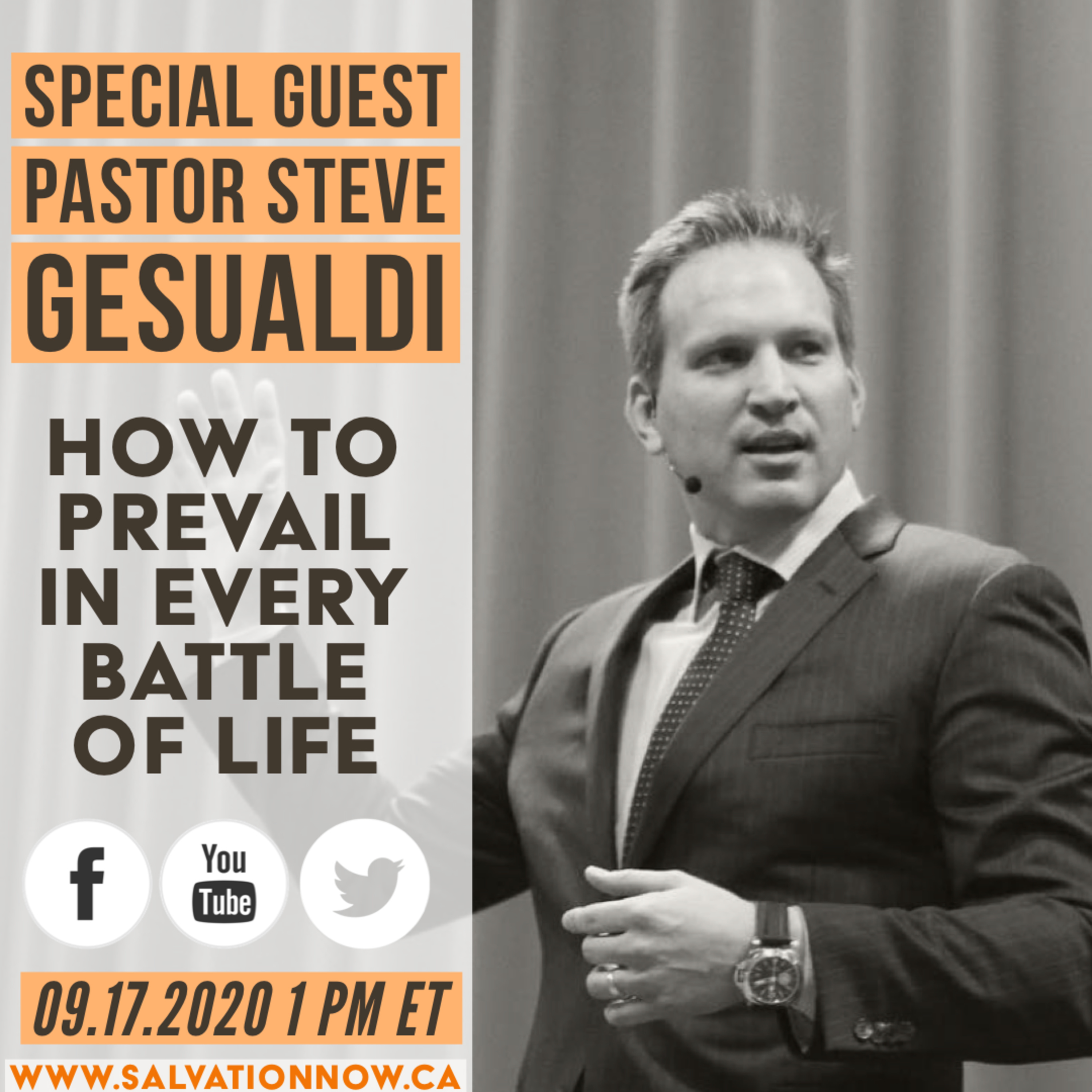 || How To Prevail In Every Battle Of Life || With Pastor Steve Gesualdi