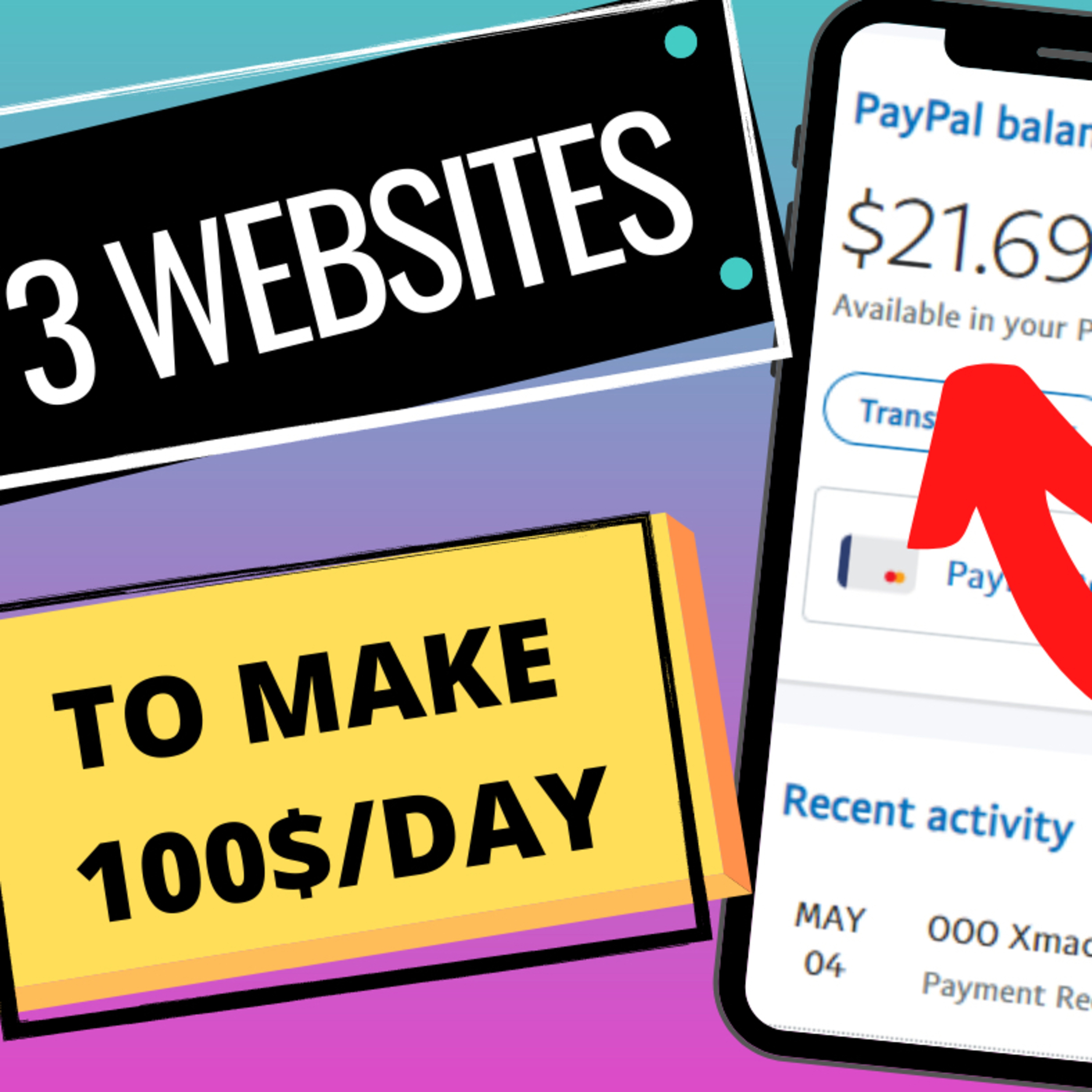 3 Websites that will pay you 100$/Day in 2020 (start today) episode artwork