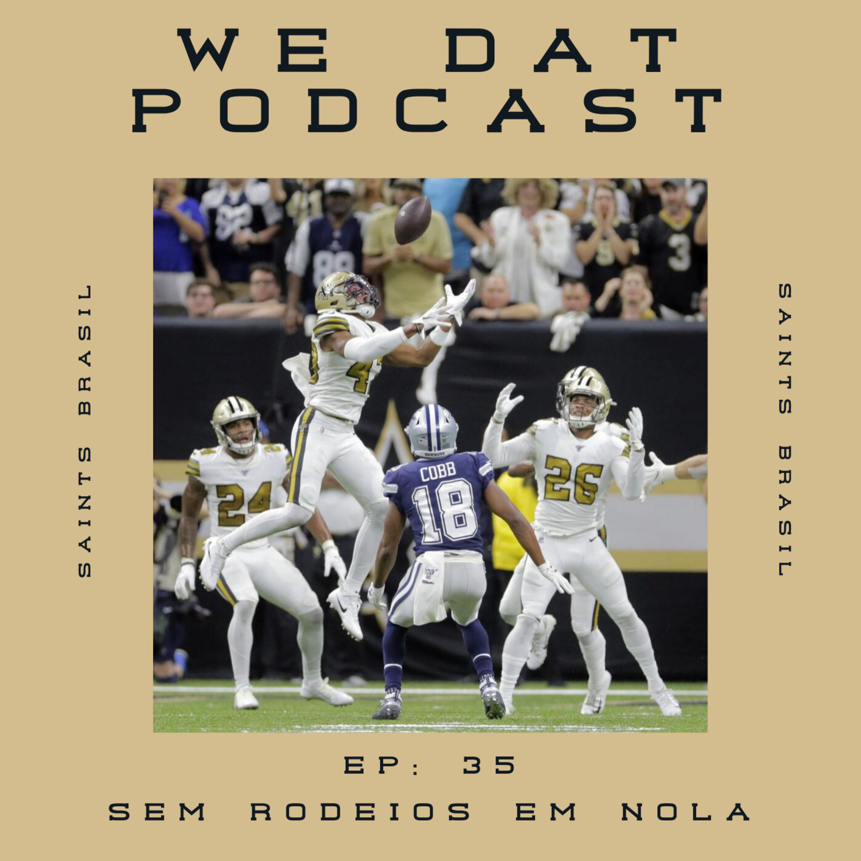 #35 - Sem rodeios em New Orleans episode artwork