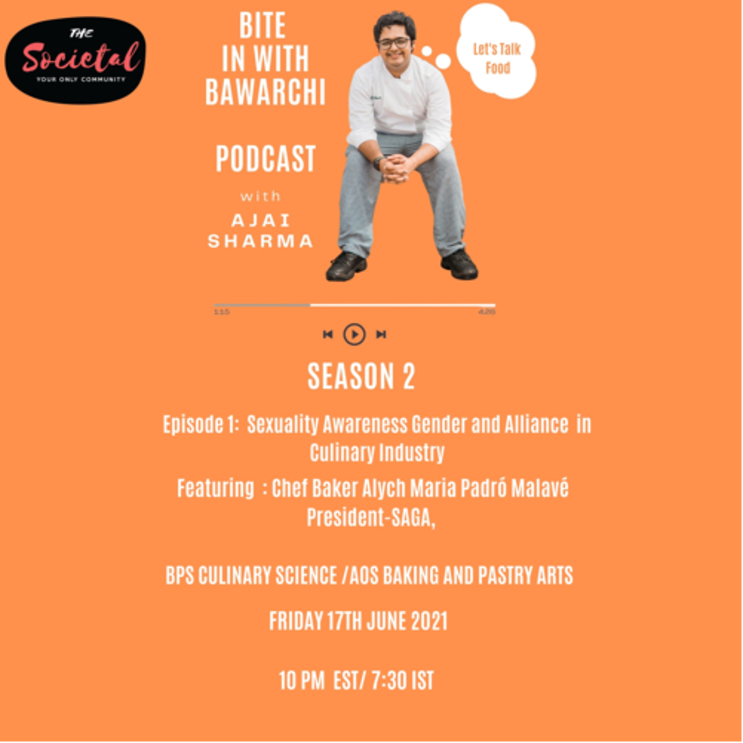 Bite In with Bawarchiii By Chef Ajai Sharma
