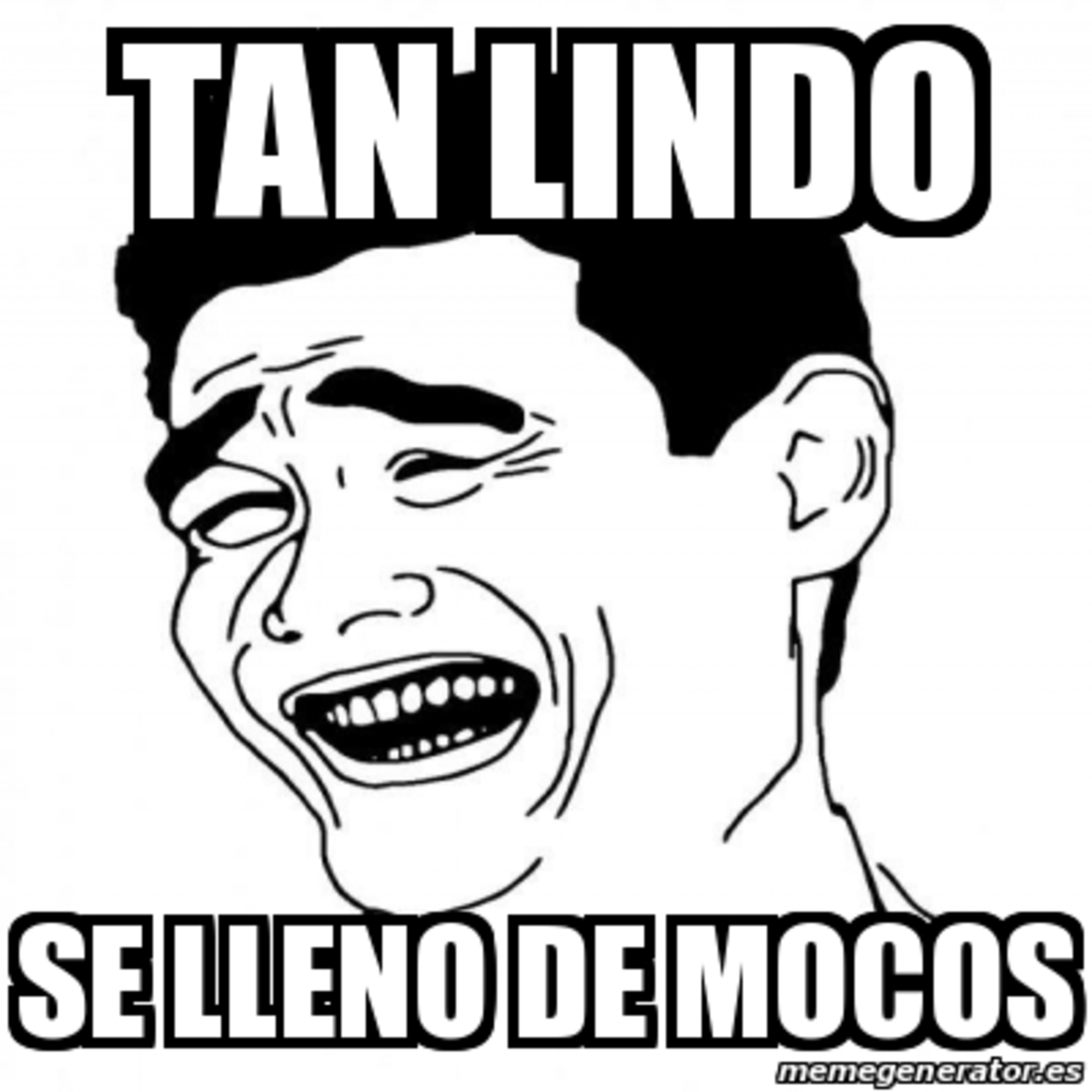 Se llenó de Mocos