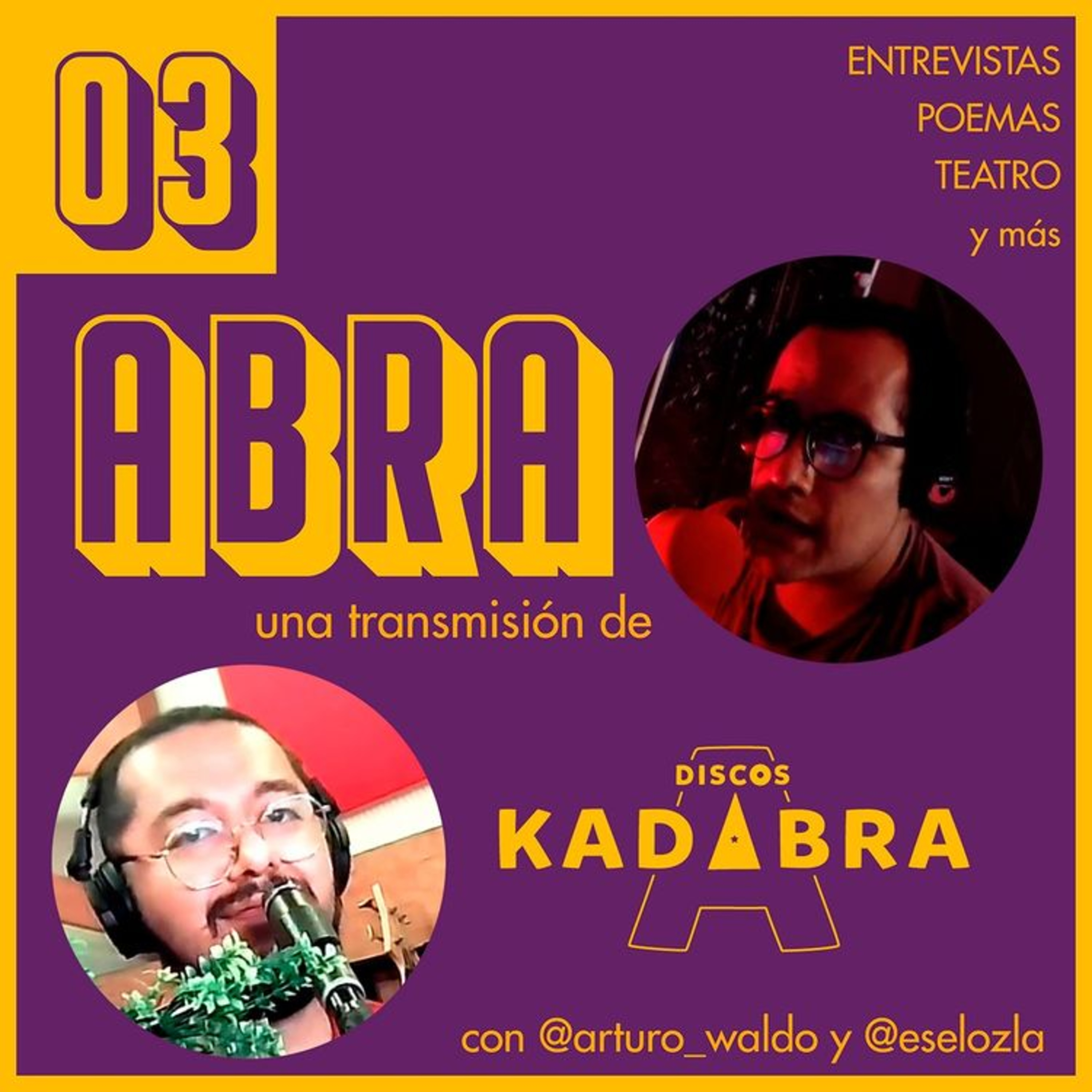 ABRA la transmisión de DISCOS KADABRA