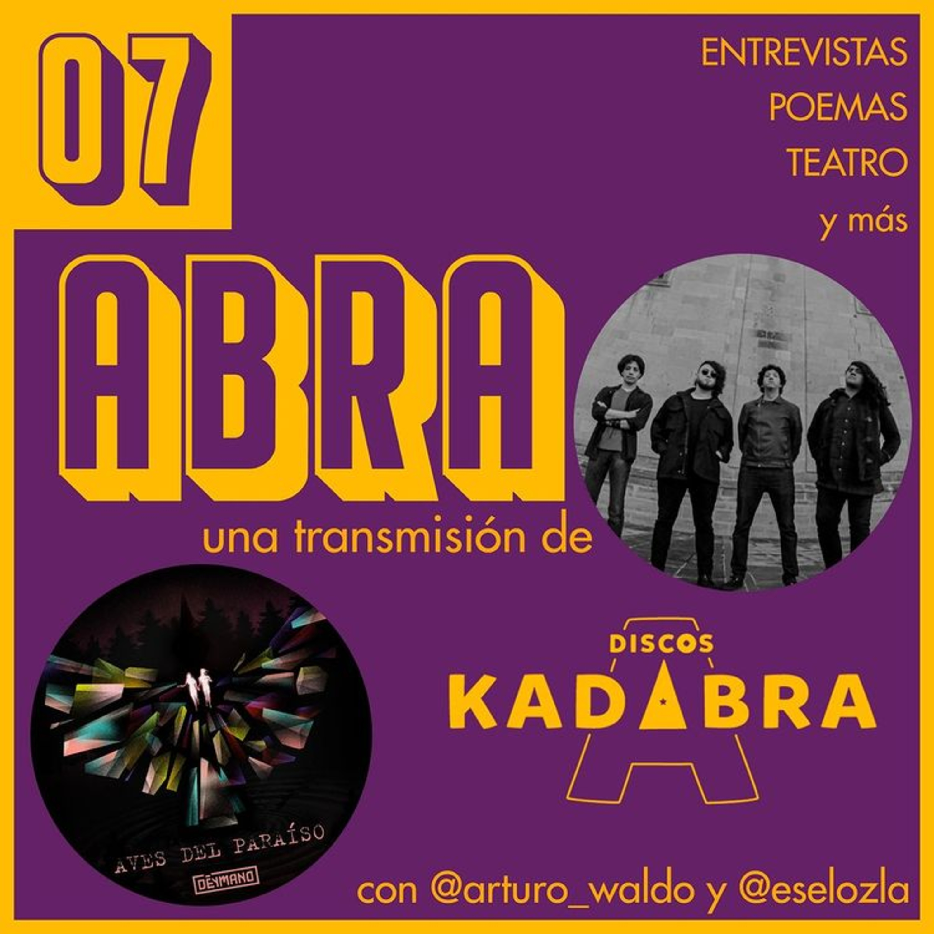 ABRA la transmisión de DISCOS KADABRA