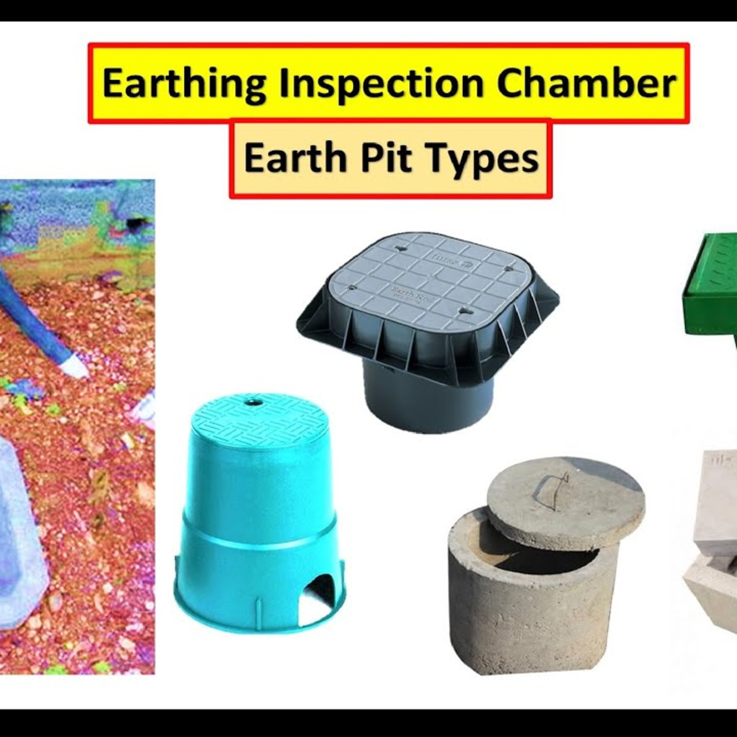 Earthing Inspection Pit Earthing Chamber Earth Pit Types Earthing 