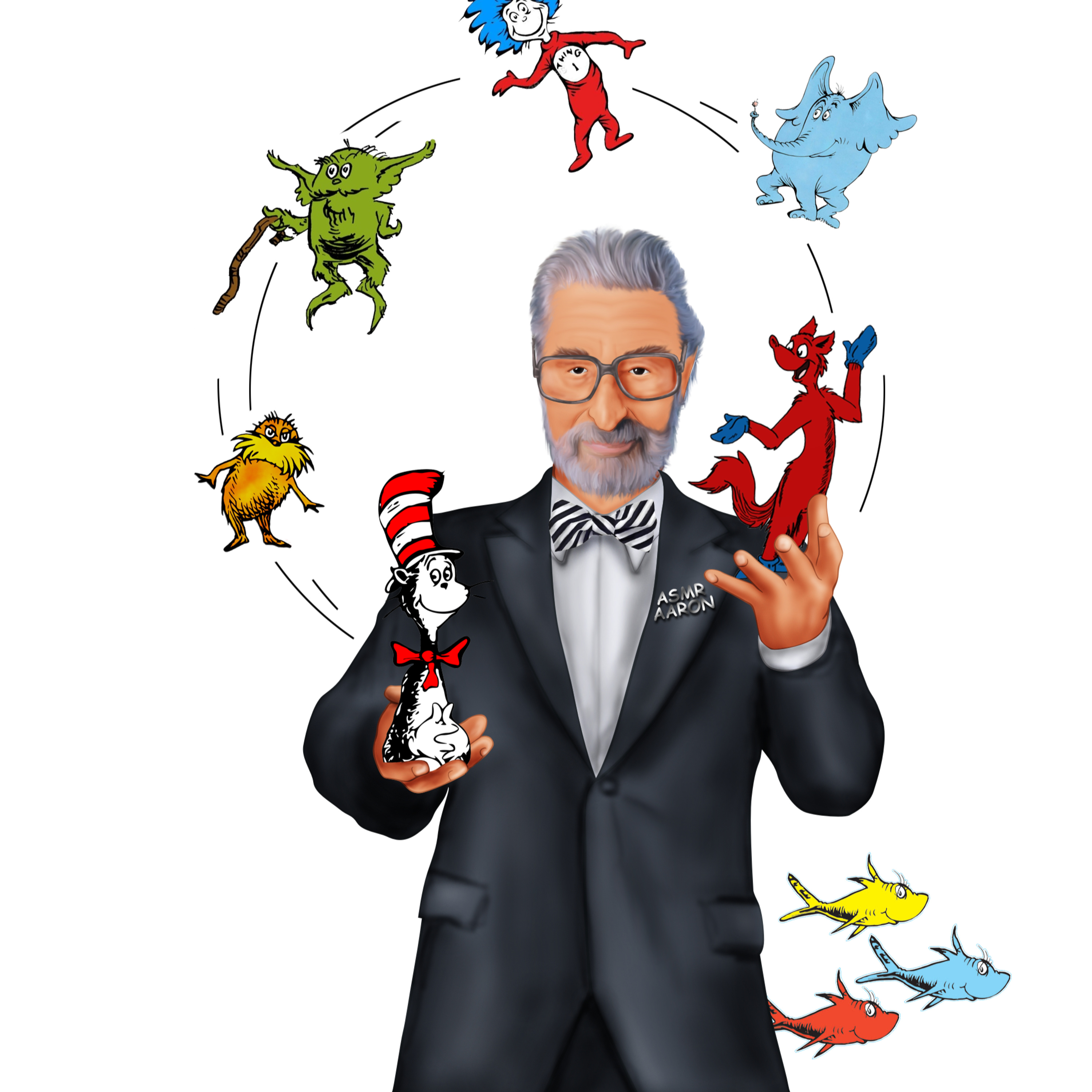 Sleep Story: Dr Seuss ASMR Bio Read in Disney Anime Style episode artwork