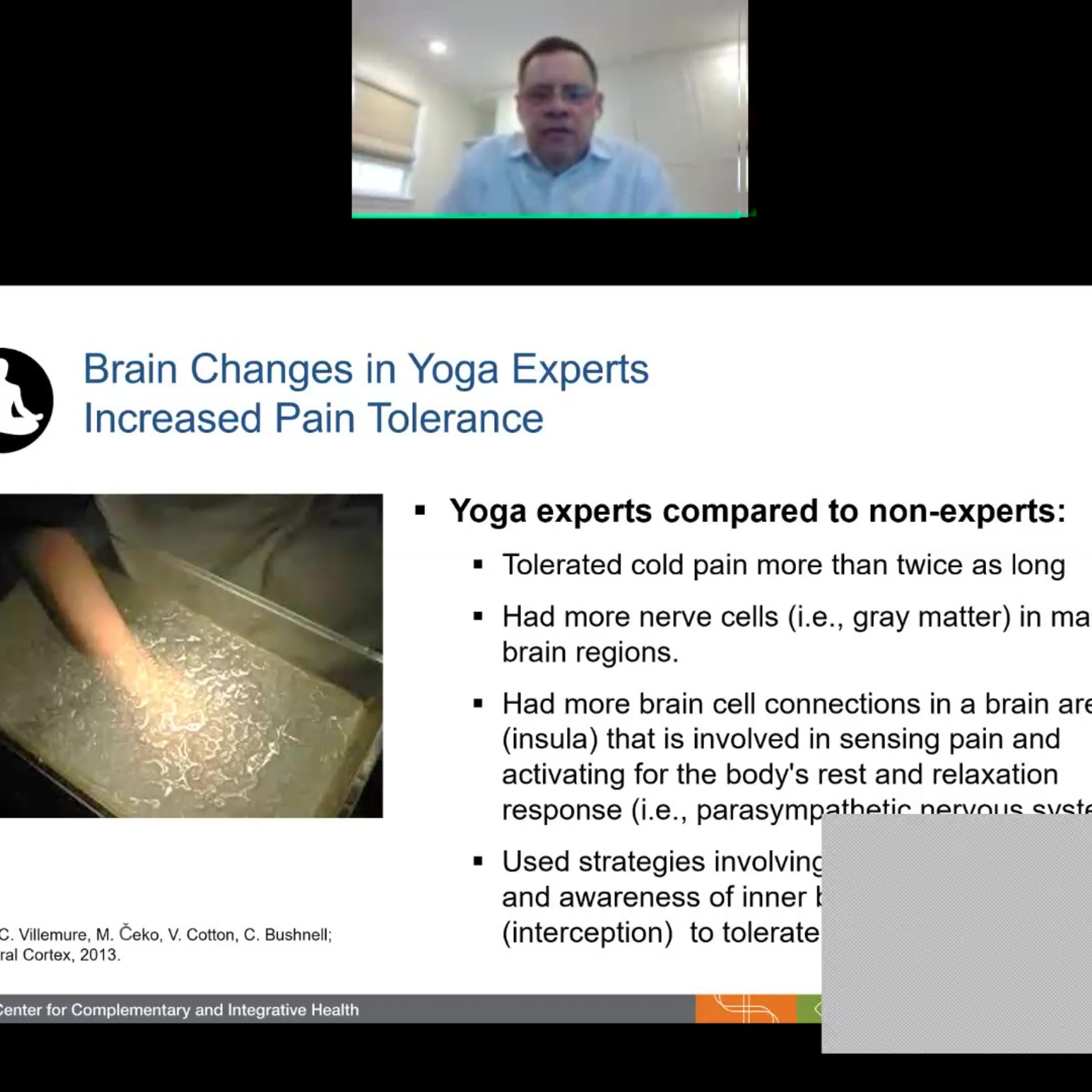 Complementary Health Approaches - Dr. Shurtleff at NIH episode artwork