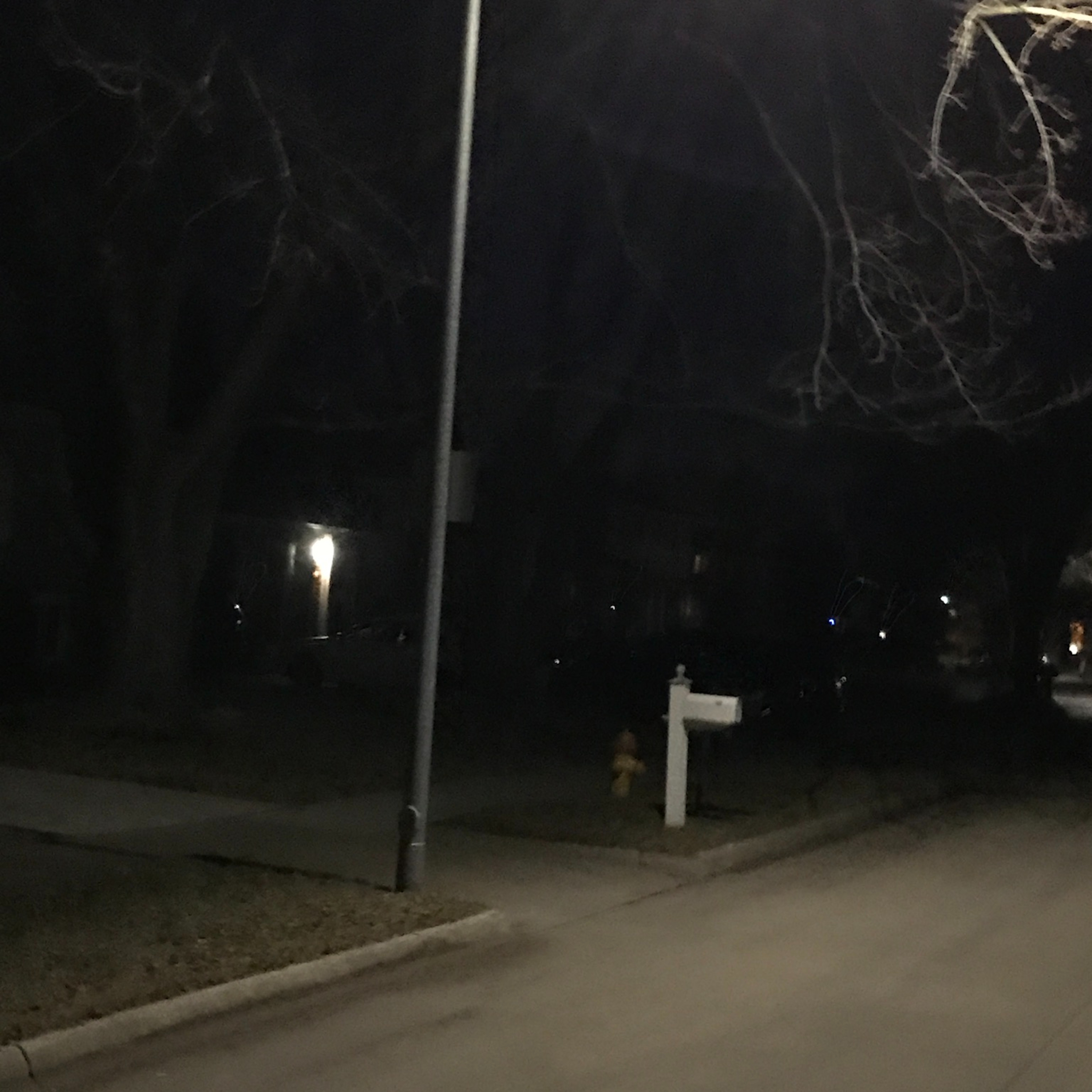 The scariest night of my life