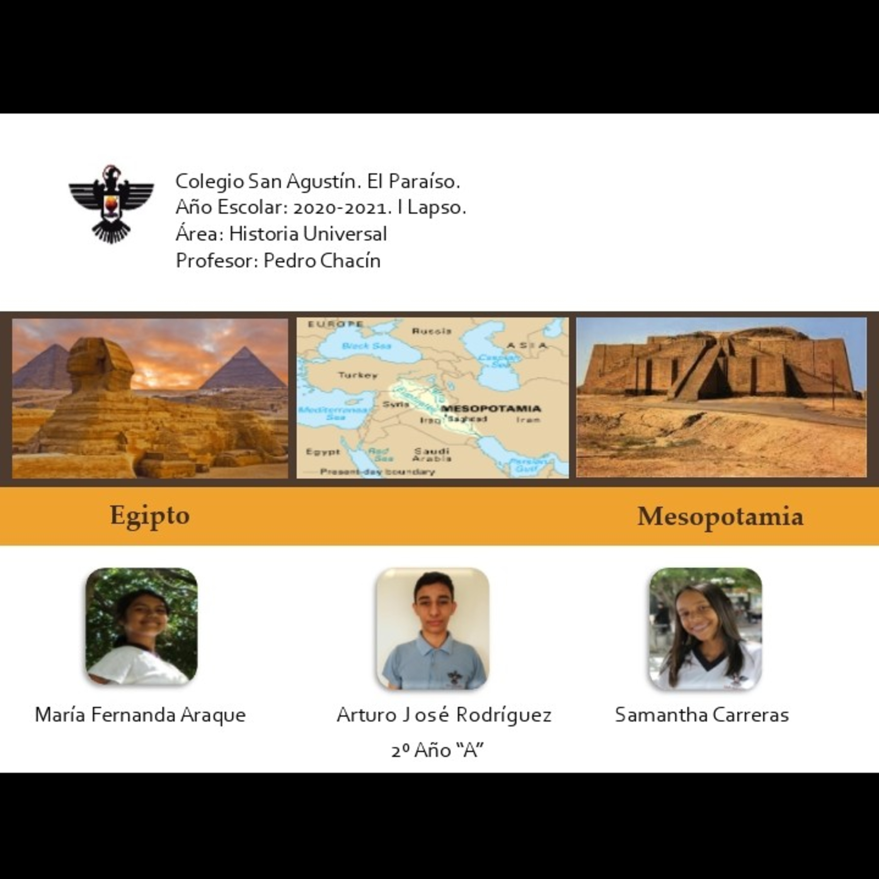 Antiguo Egipto y Mesopotamia