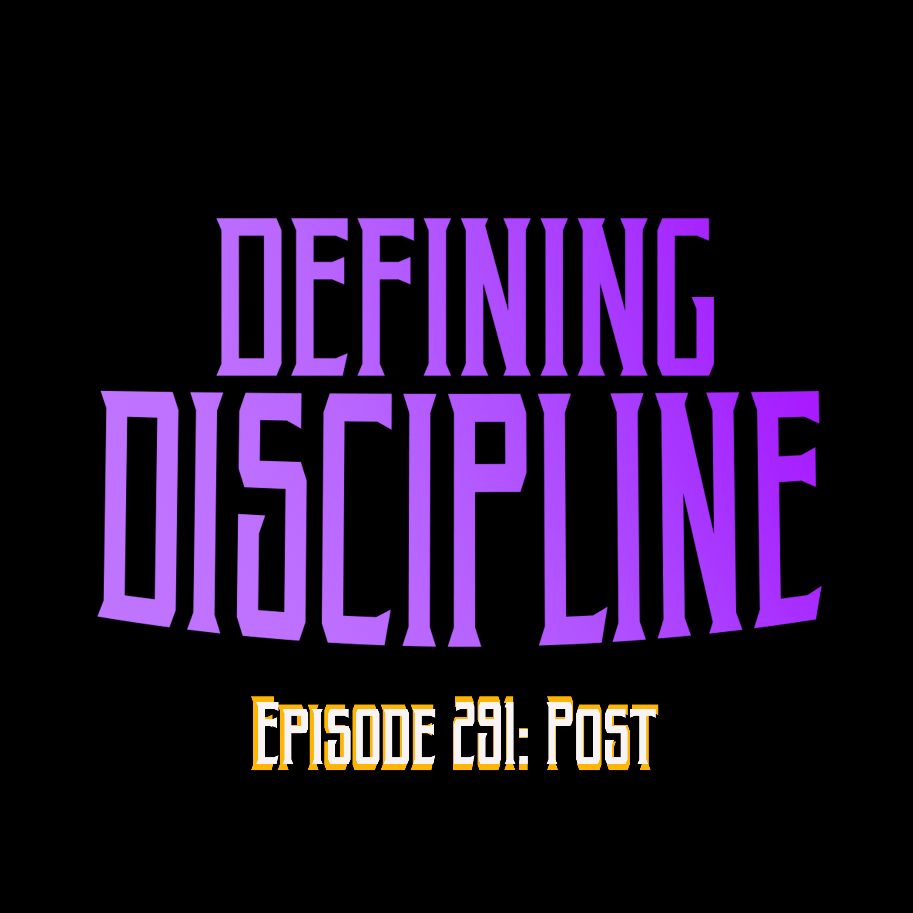 Episode 291: Post (10/18/2021) episode artwork