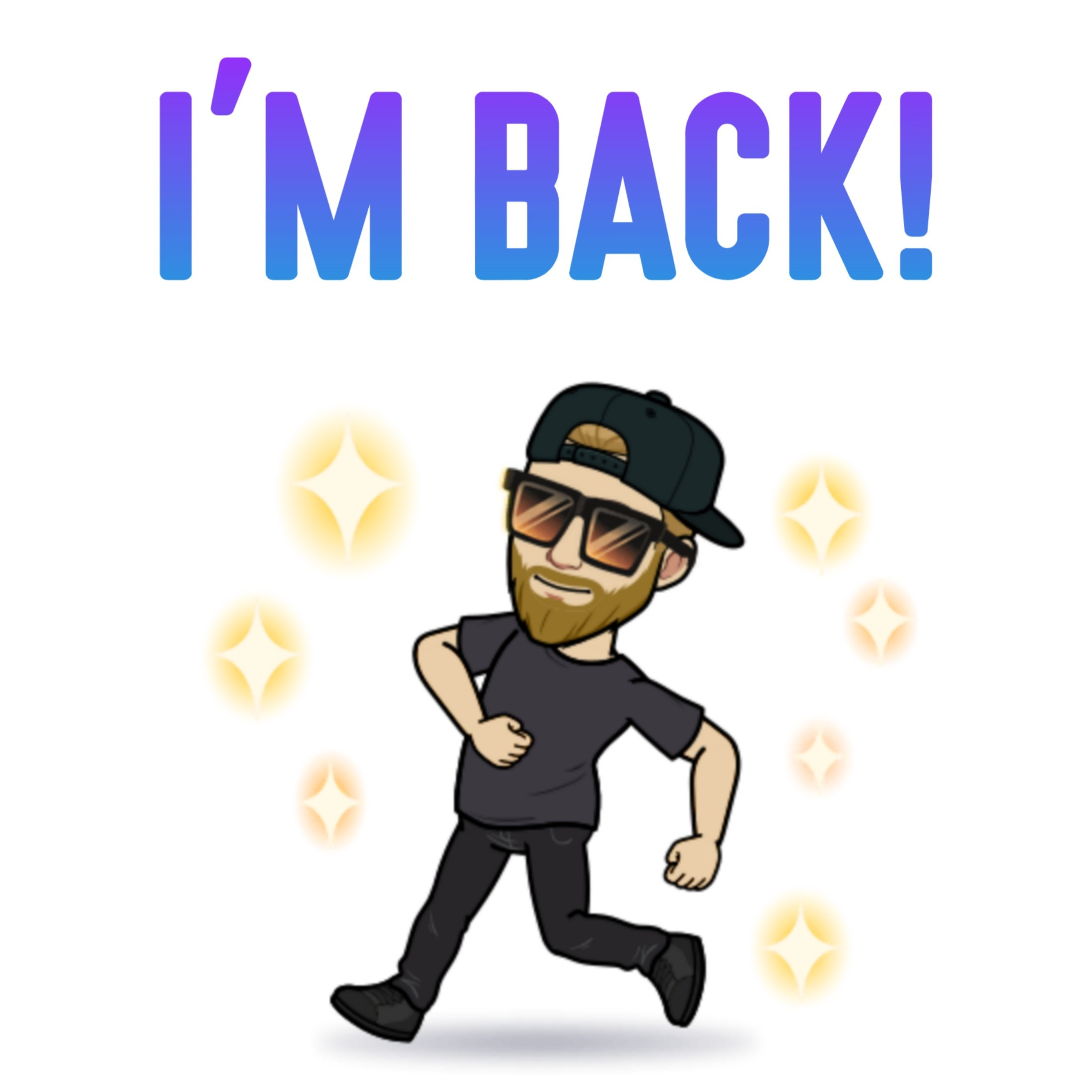 I'M BACK! Livestream episode artwork