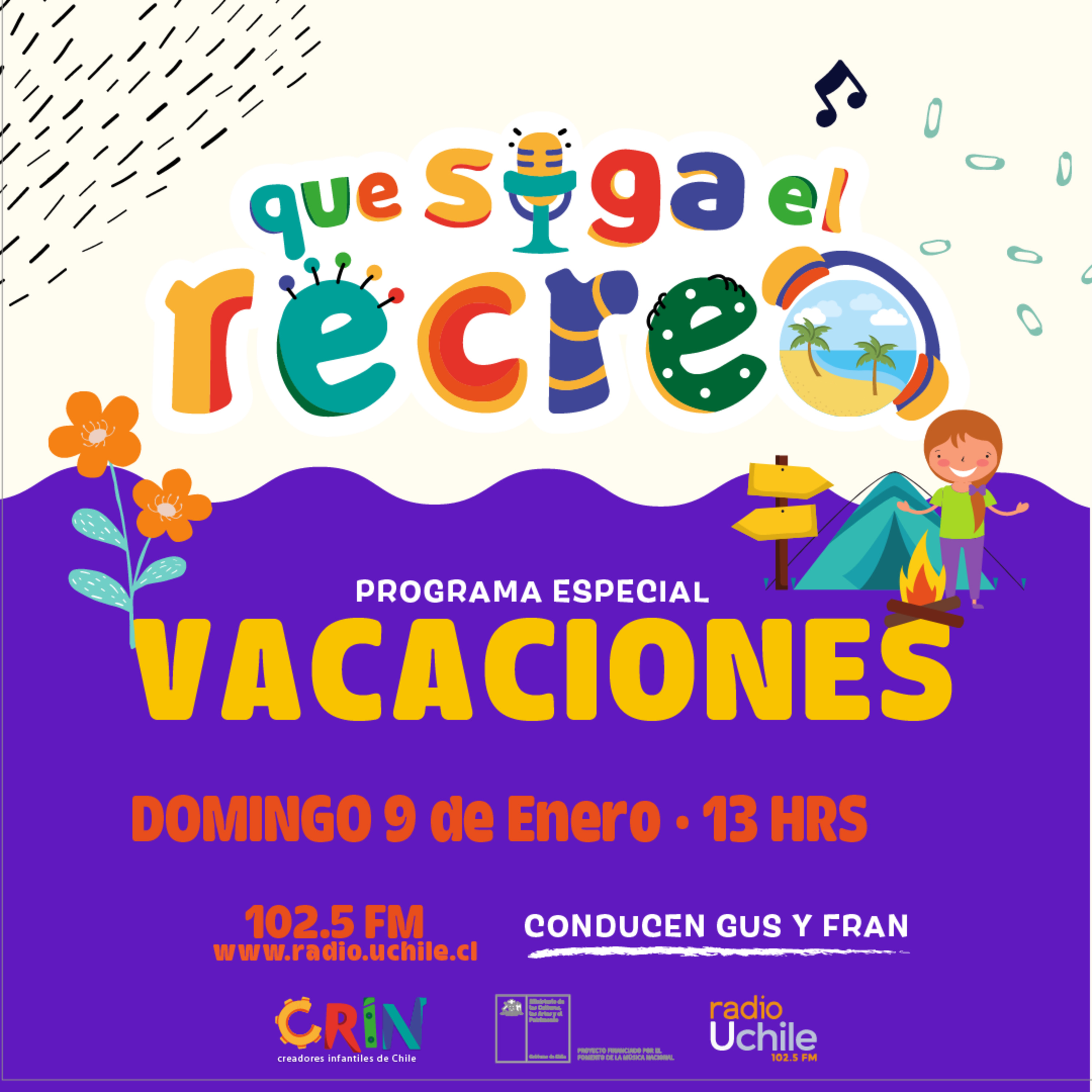 Portada de ¡Que siga el Recreo!