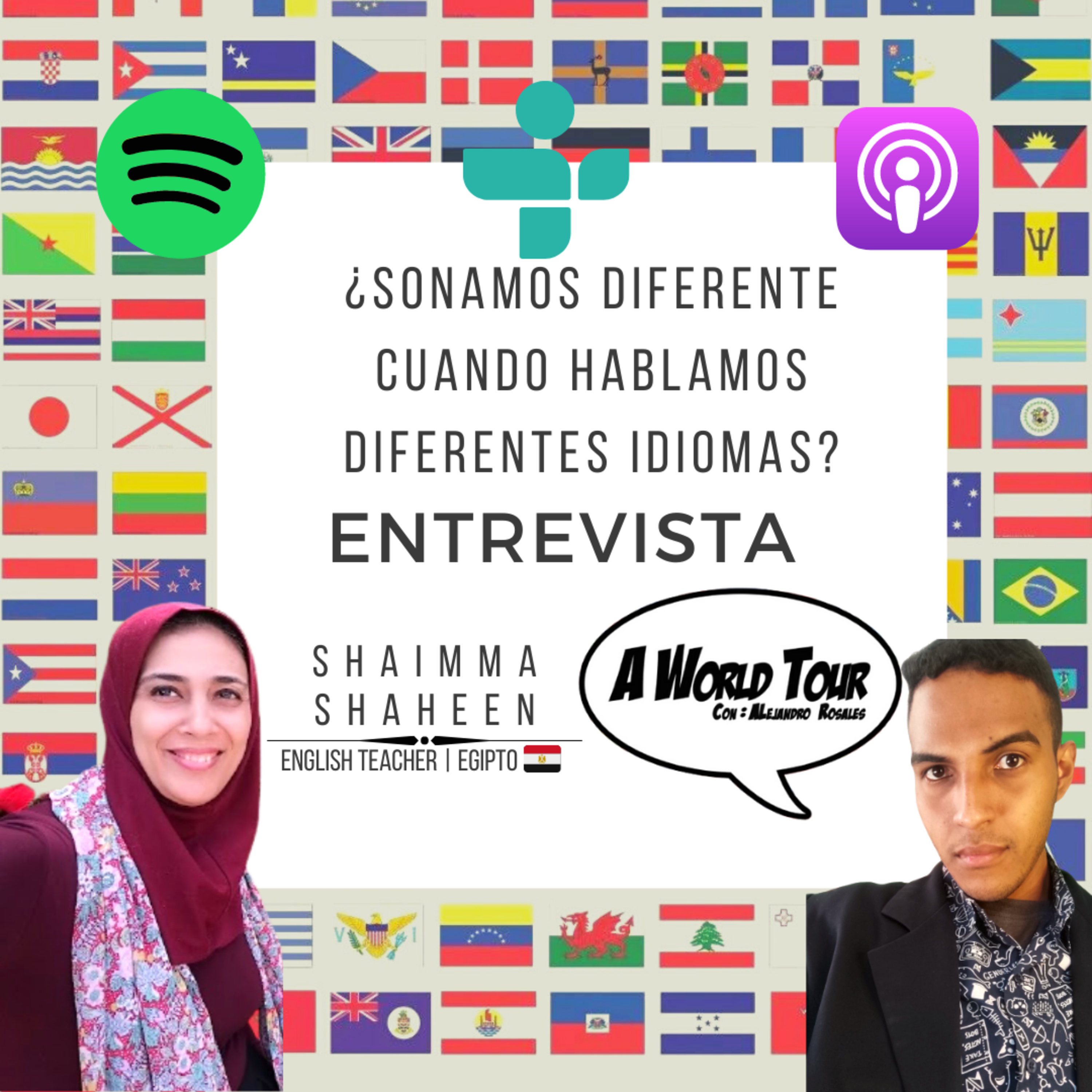 ¿Sonamos diferente cuando hablamos diferentes idiomas?// Interview Shaimma Shaheen A World Tour #02