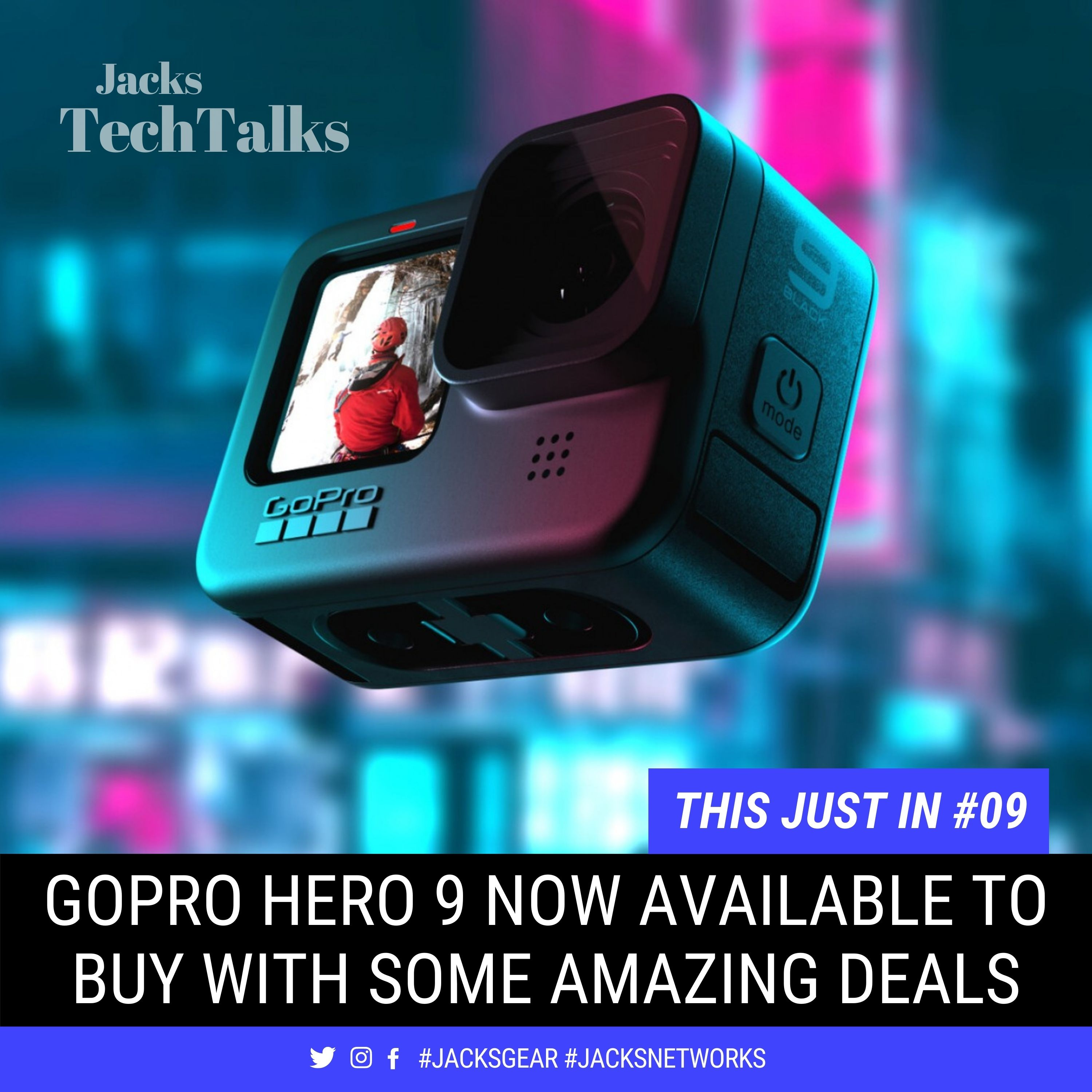 Gopro Hero 9 Now available to buy with some amazing deals thumbnail