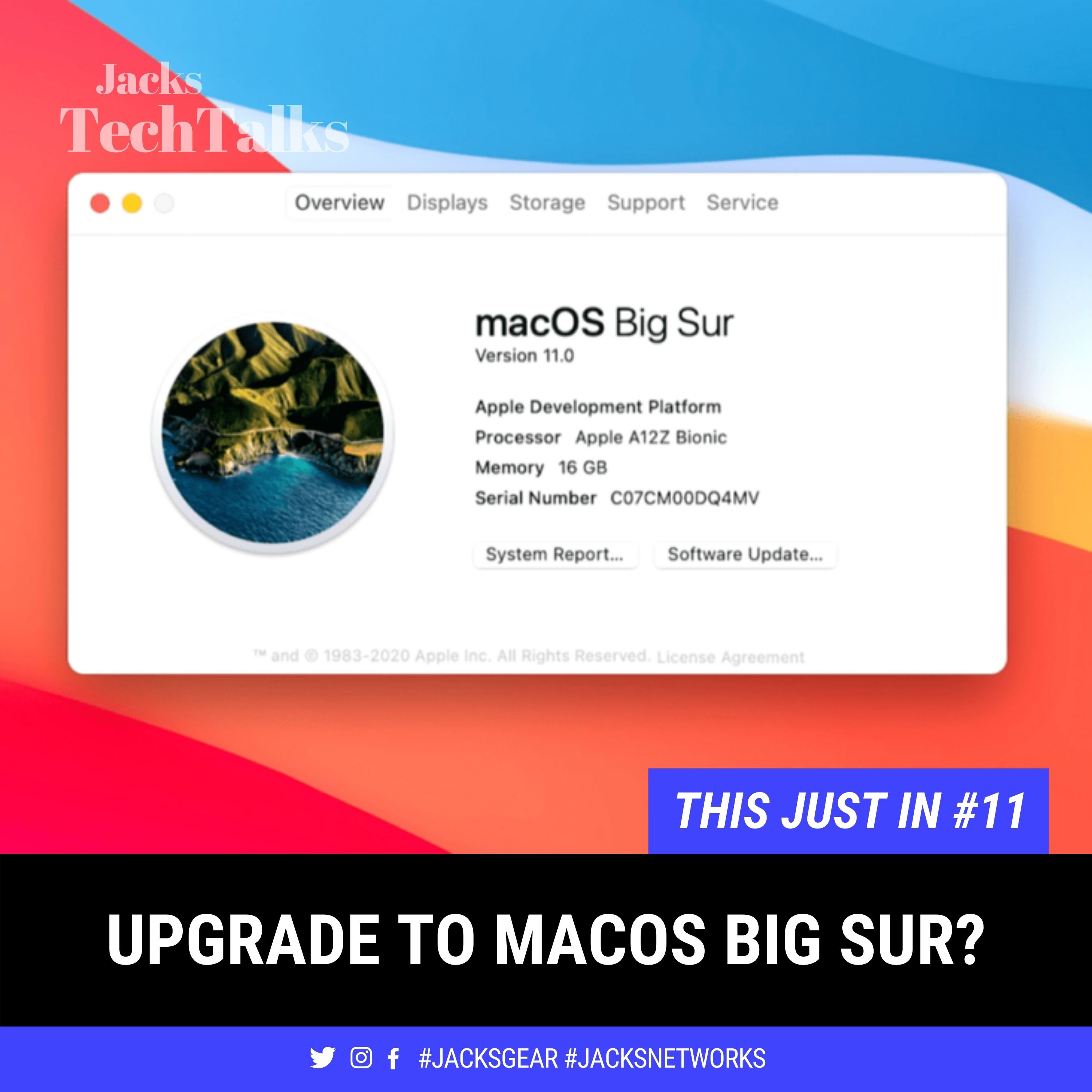 Upgrade to Macos Big Sur? thumbnail