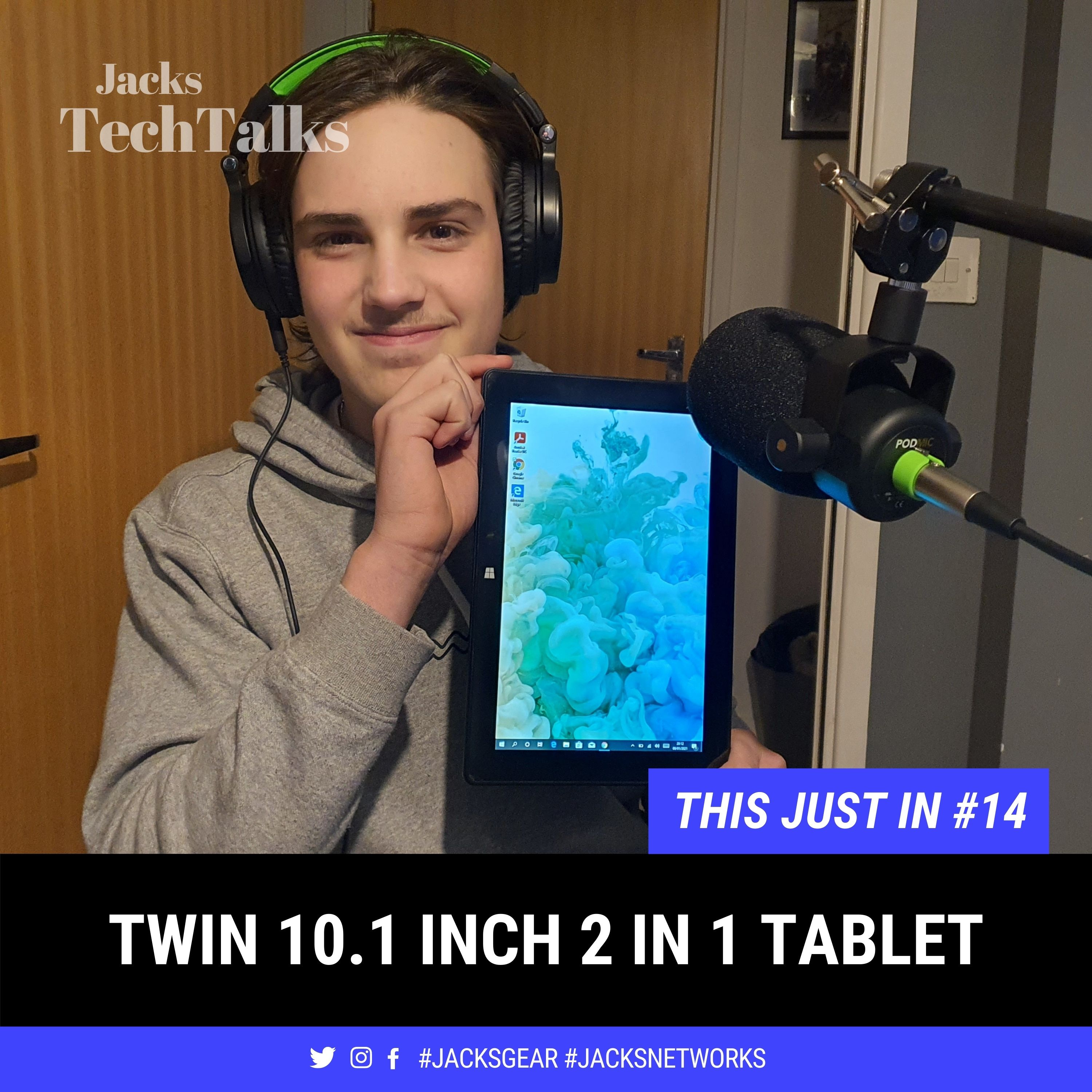 Bailey's Twin 10.1 Inch 2 in 1 Tablet thumbnail