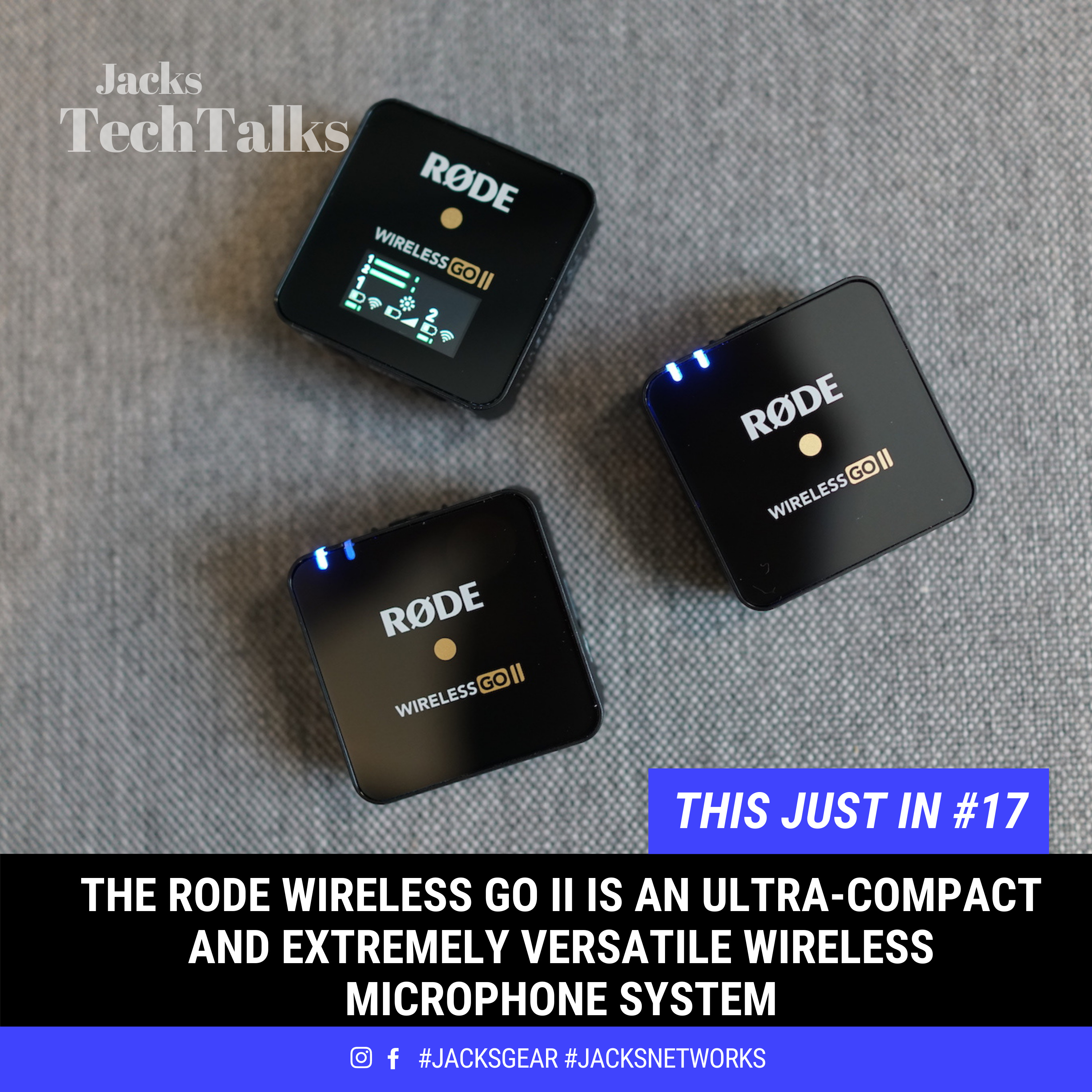 The Rode Wireless GO II is an ultra-compact and extremely versatile wireless microphone system thumbnail