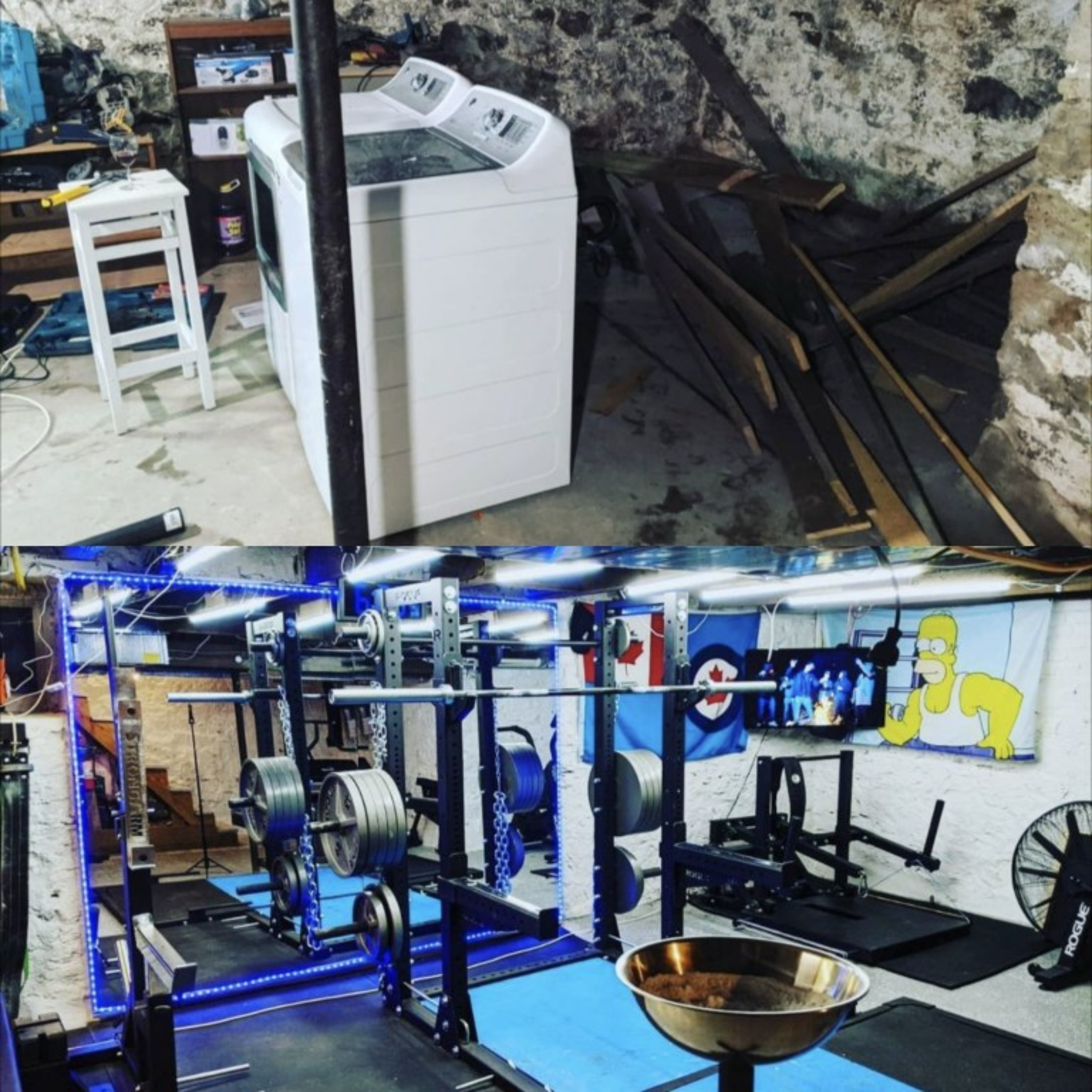Basement Gym Life, Canadian Companies to Buy from and More with the Chicken episode artwork