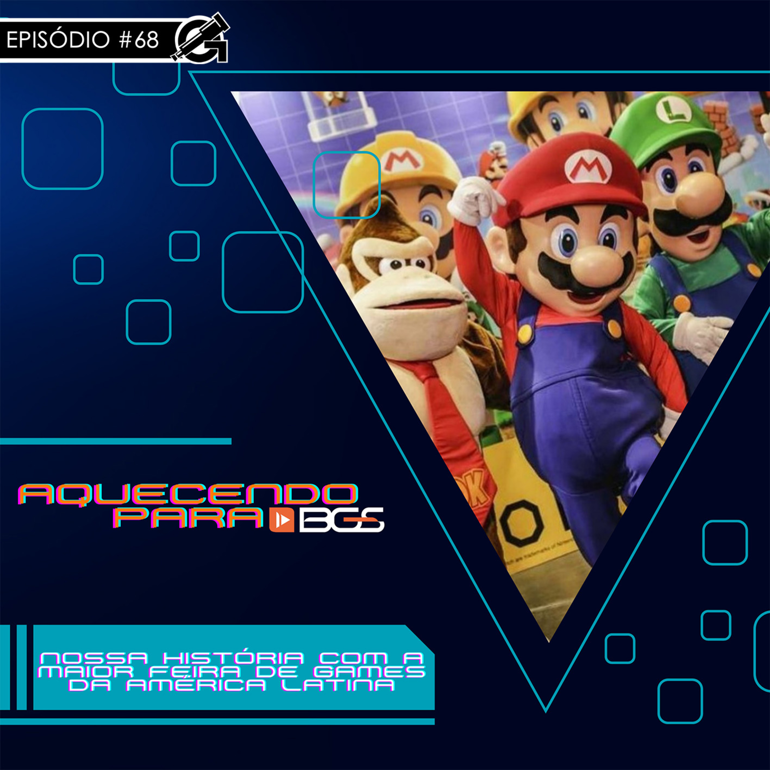 #68 Aquecendo para BGS 2022 - Nossa história com a Maior feira de games da América Latina episode artwork