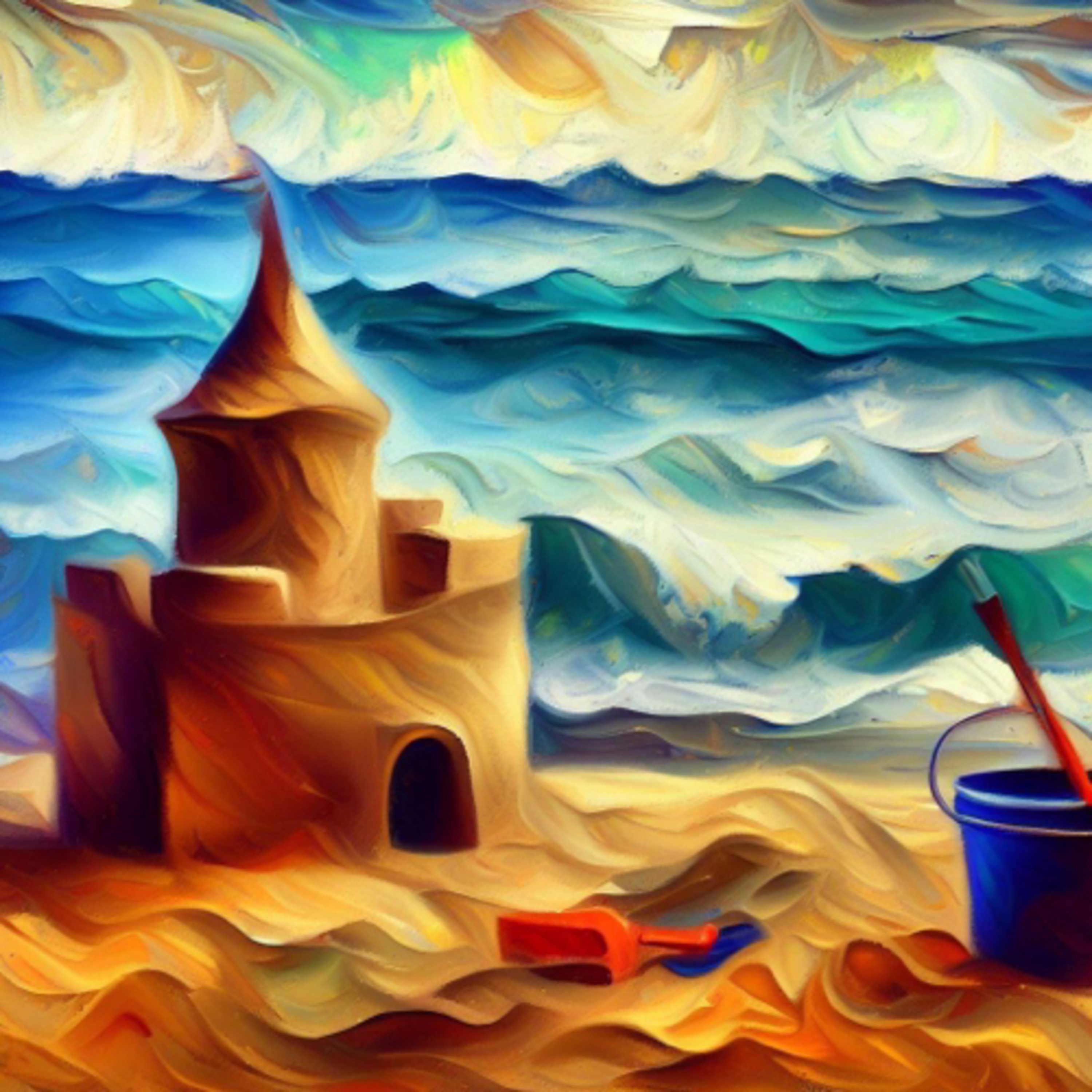Sulla spiaggia