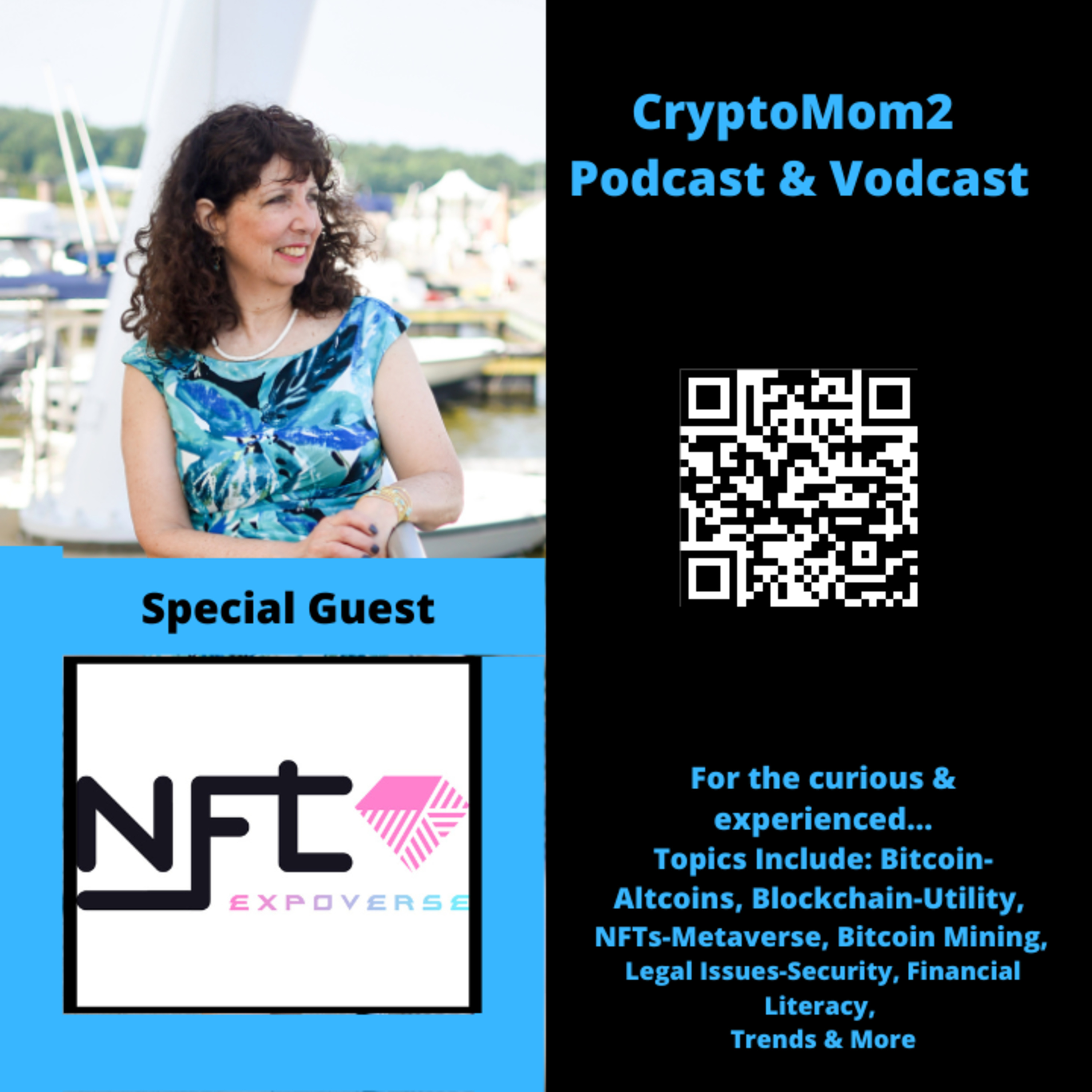 CryptoMom2- Talk Show & Vodcast - Conversations With Jacqui & Others From Around The World.