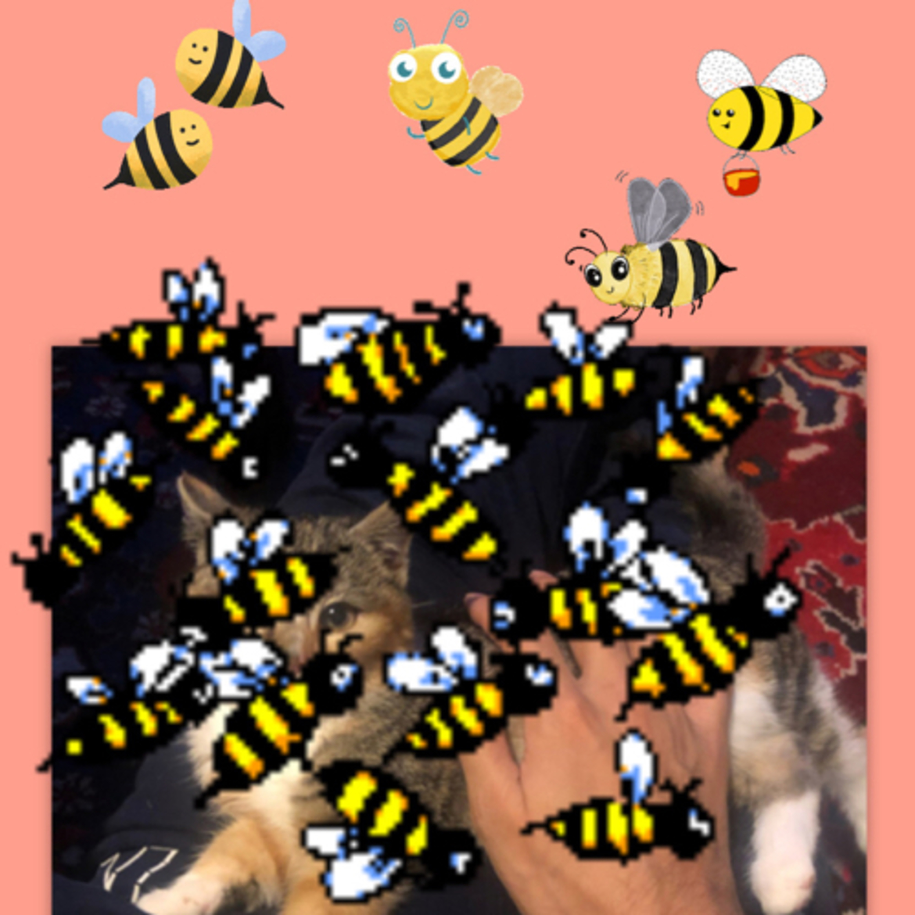 کاور دلتنگی زنبوری 🐝🐝🐝