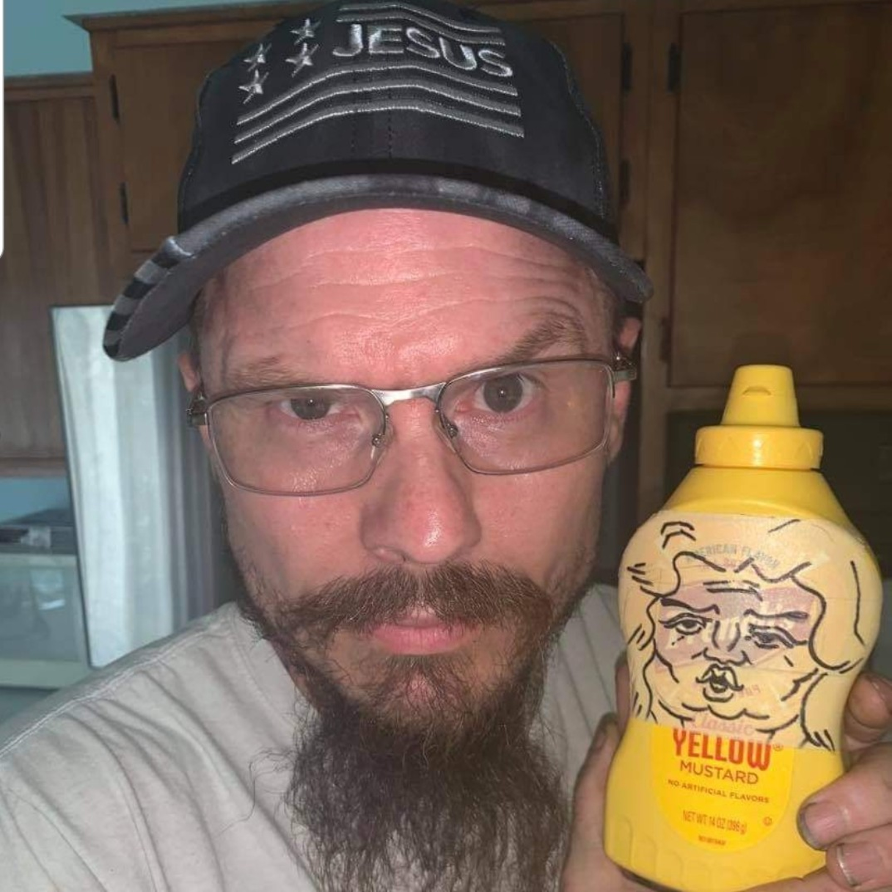Messed Up Mustard Bottle